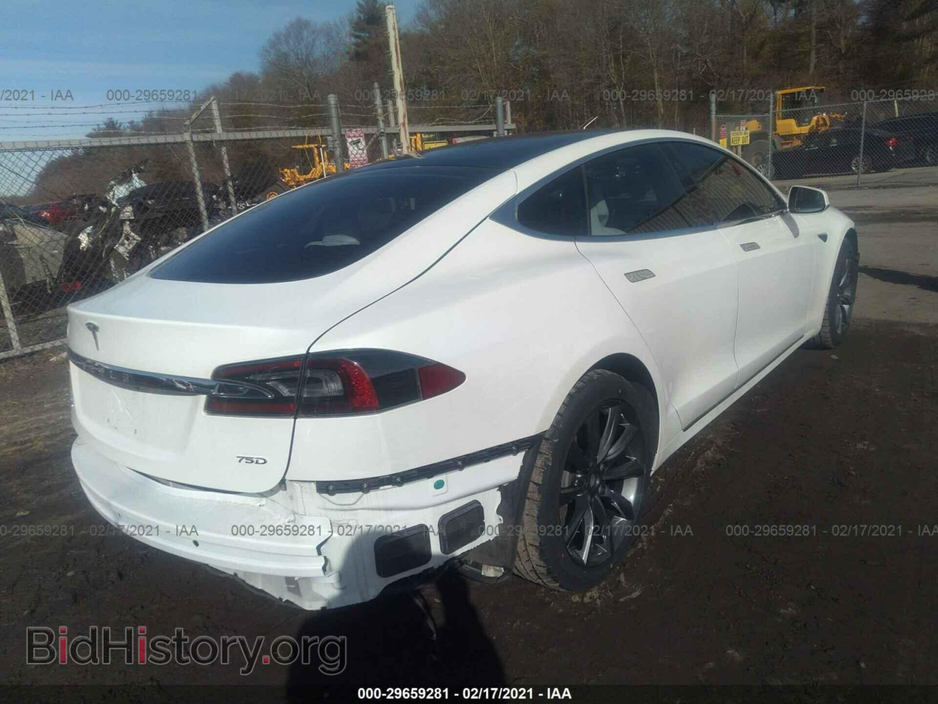 2017 TESLA MODEL S - VIN: 5YJSA1E21HF213297 - Фото 4