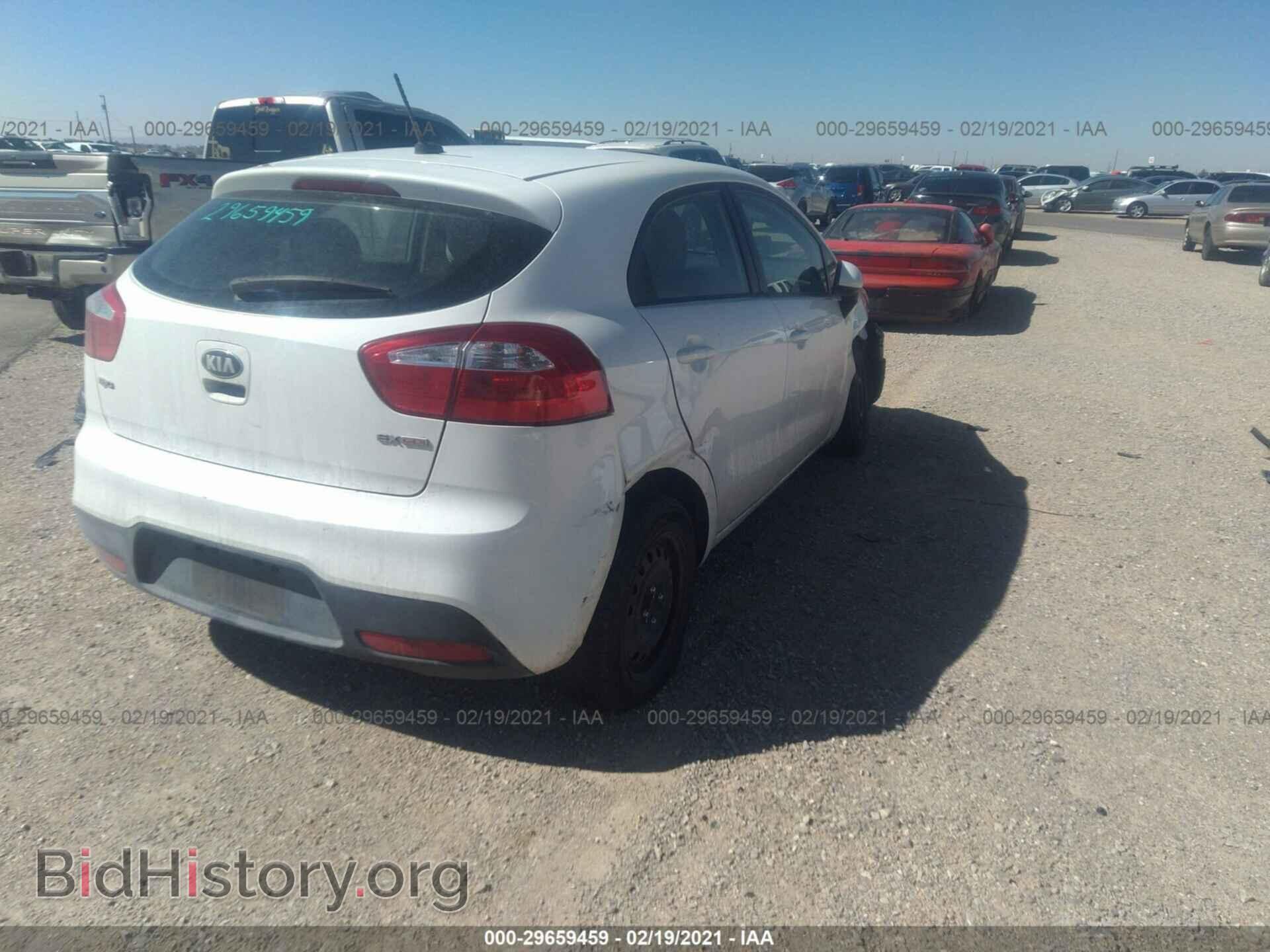 2013 KIA RIO - VIN: KNADN5A30D6205729 - Photo 4