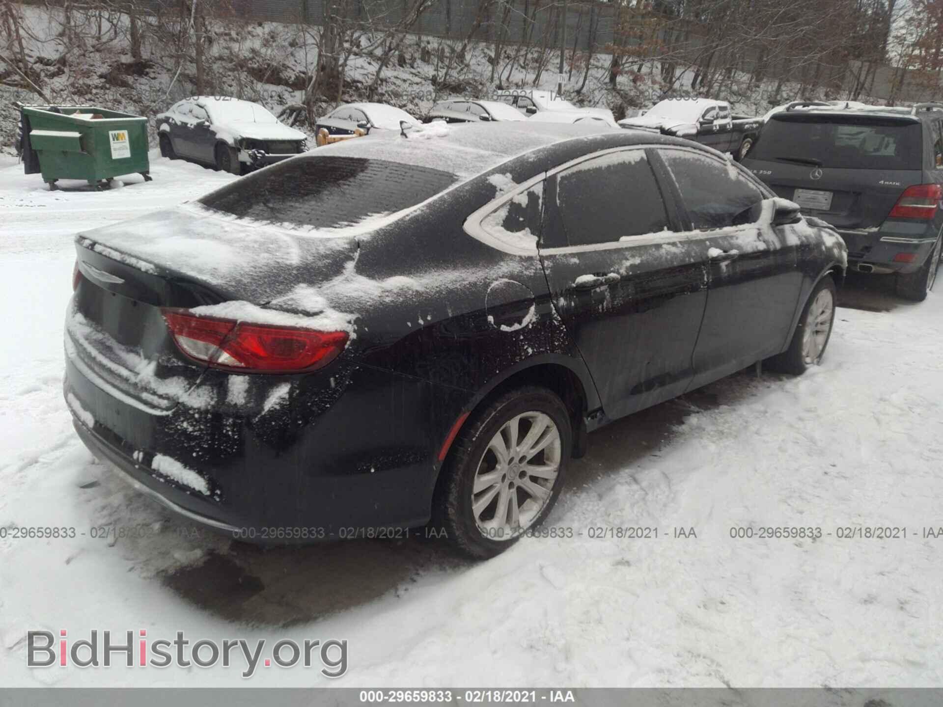 2016 CHRYSLER 200 - VIN: 1C3CCCAB1GN115178 - Фото 4