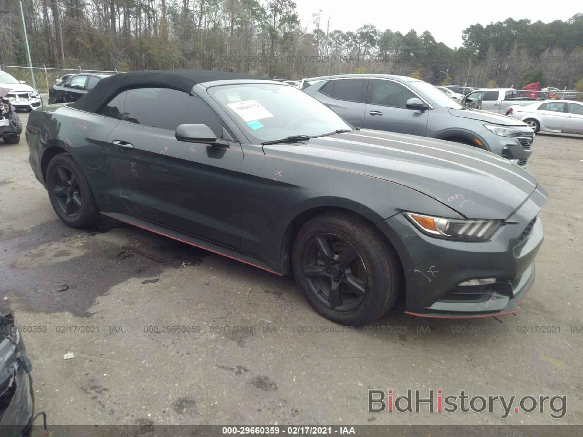 Photo 1FATP8EMXG5307200 - FORD MUSTANG 2016