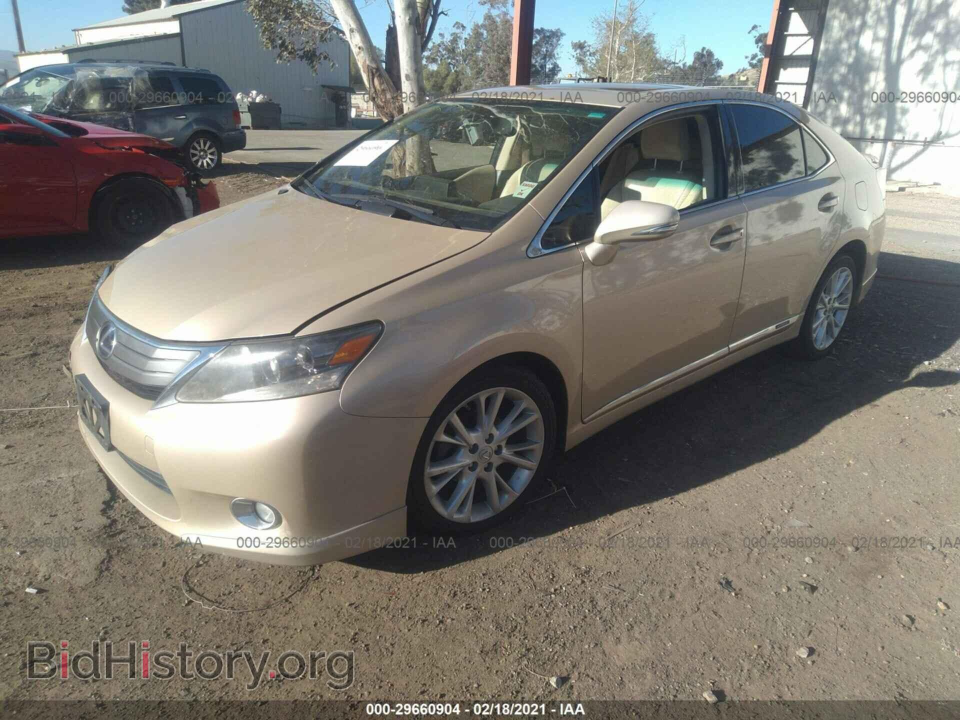 2010 LEXUS HS 250H - VIN: JTHBB1BA9A2015017 - Фото 2