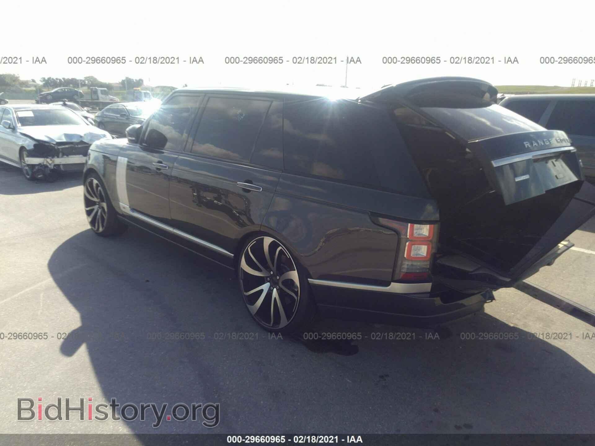 2017 LAND ROVER RANGE ROVER - VIN: SALGV5FE8HA343329 - Фото 3