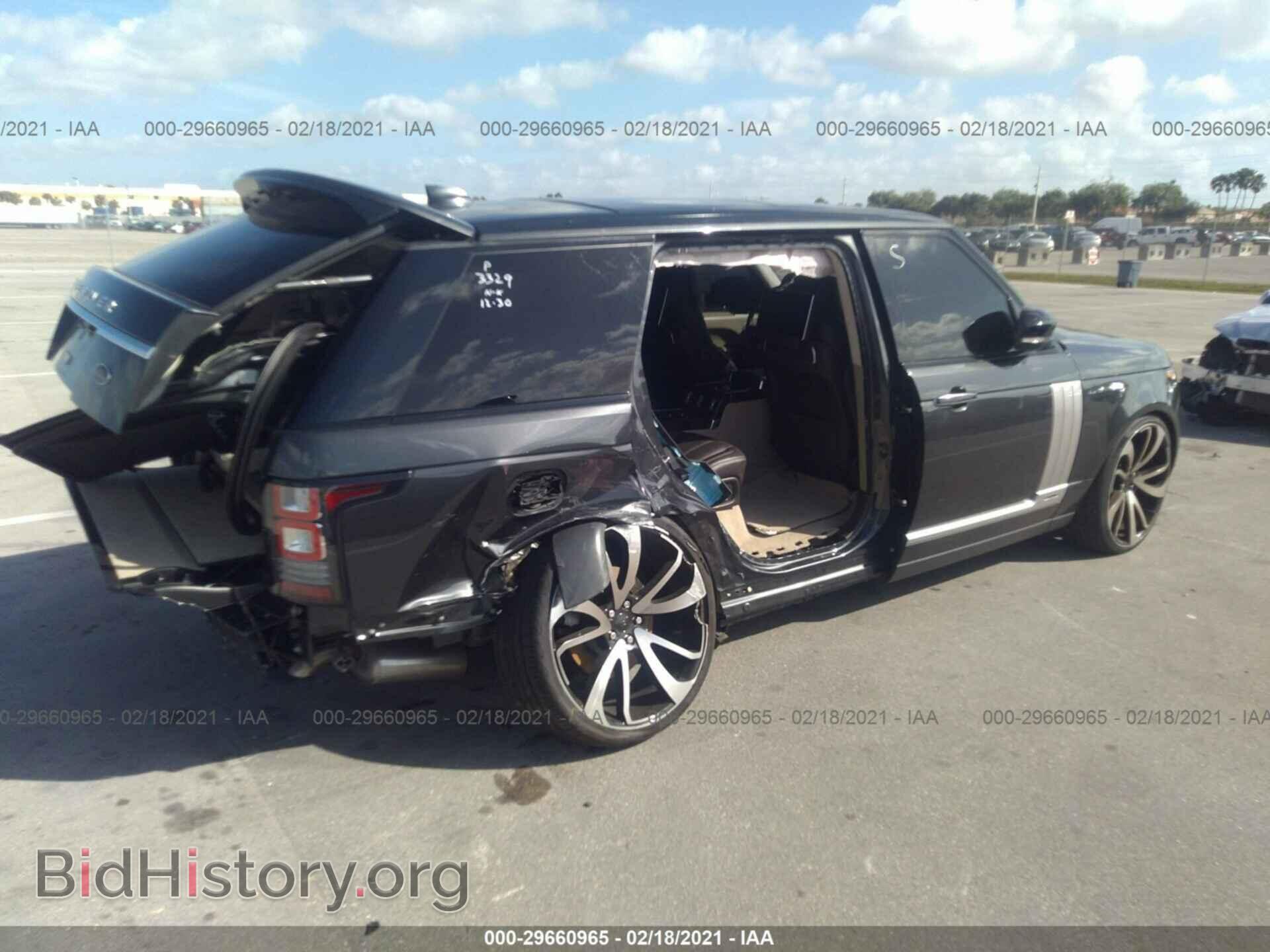2017 LAND ROVER RANGE ROVER - VIN: SALGV5FE8HA343329 - Фото 4