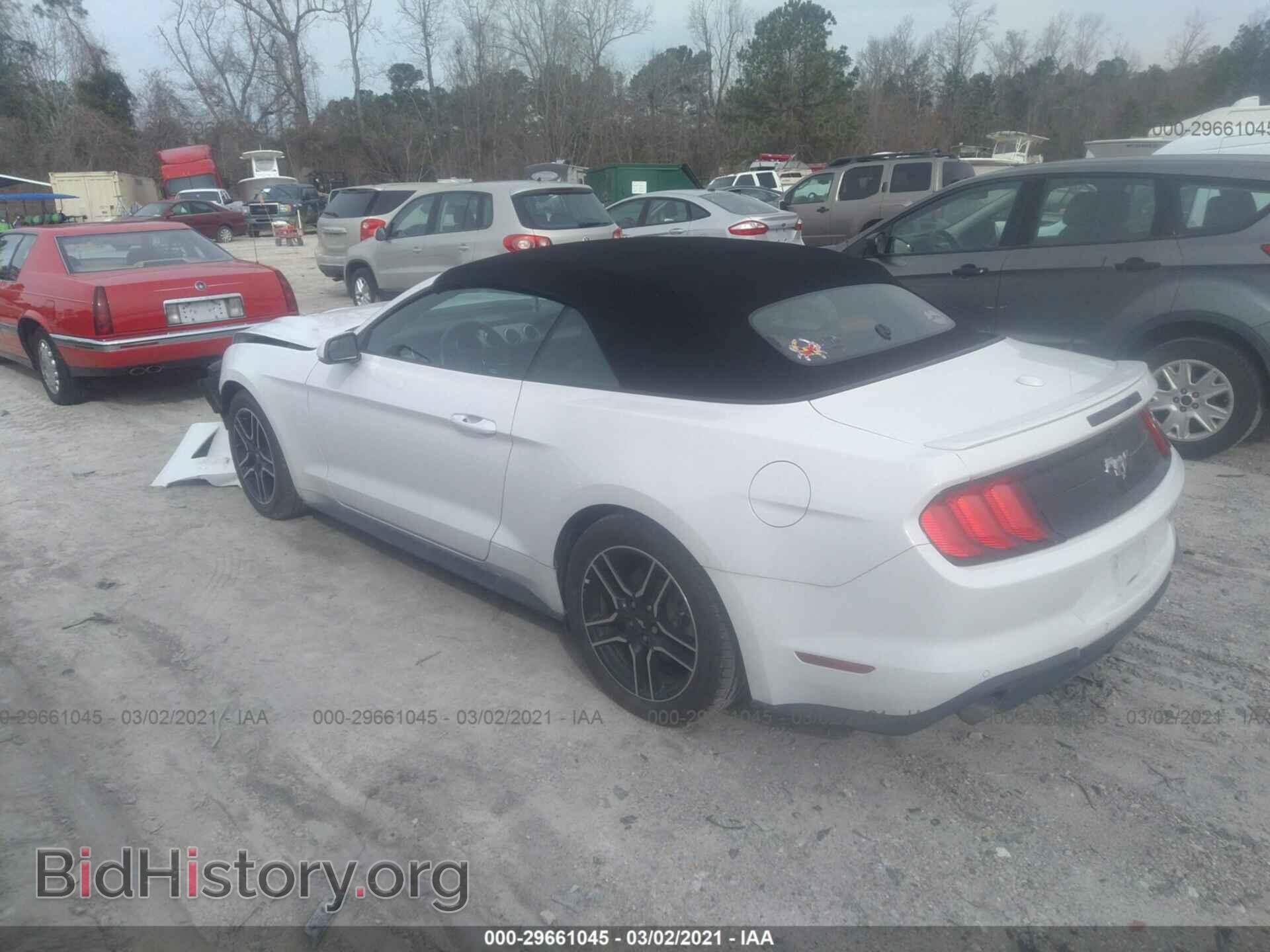 2018 FORD MUSTANG - VIN: 1FATP8UH5J5177385 - Фото 3