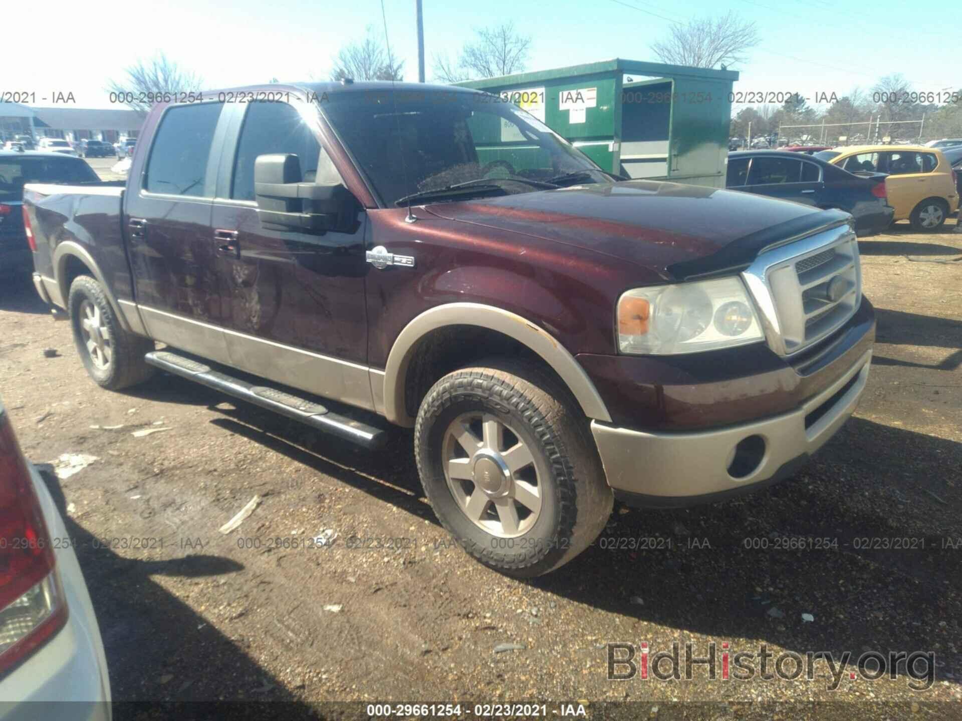 Photo 1FTPW12V78KD19682 - FORD F-150 2008