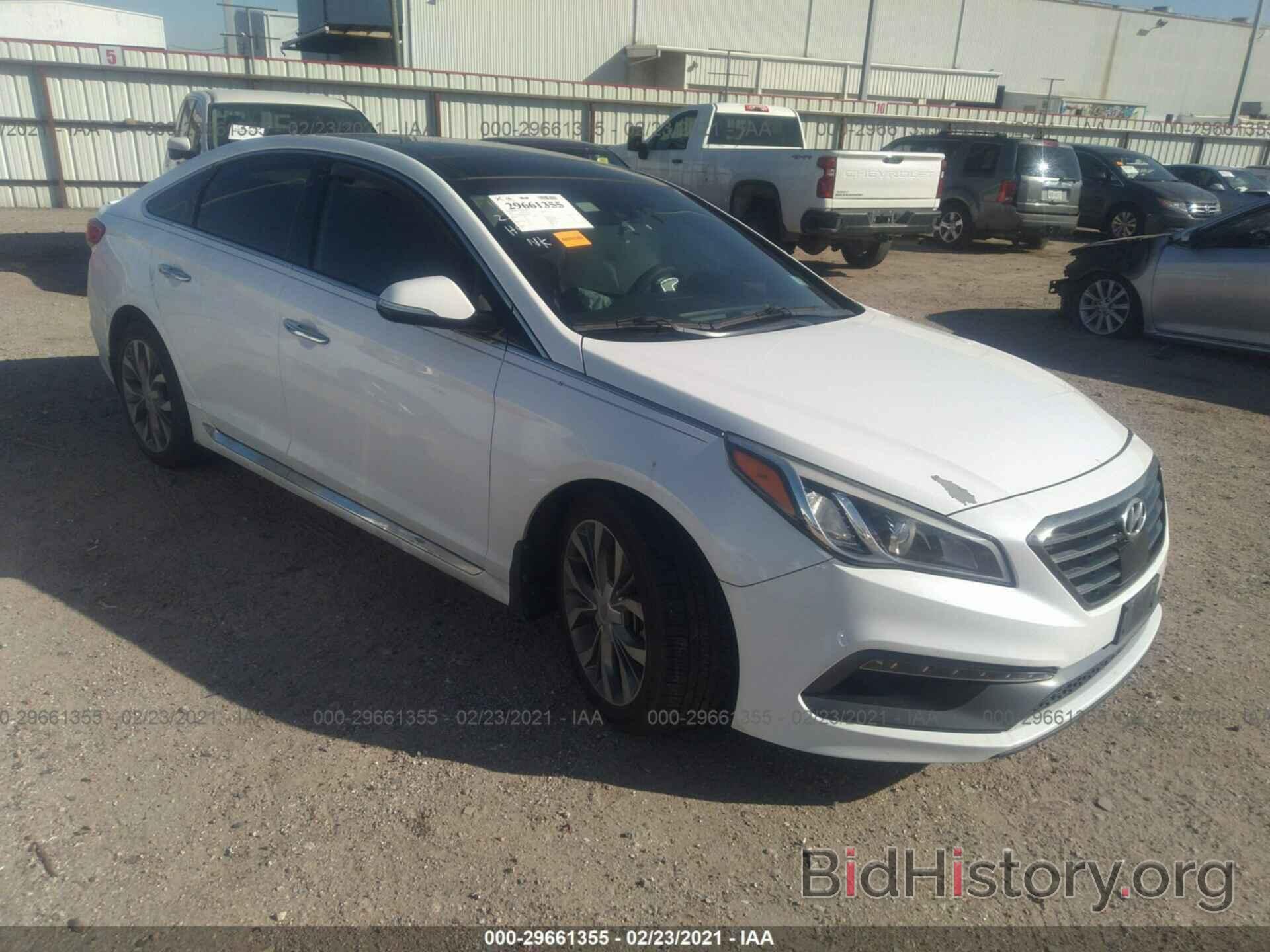 Photo 5NPE34AB5FH250673 - HYUNDAI SONATA 2015