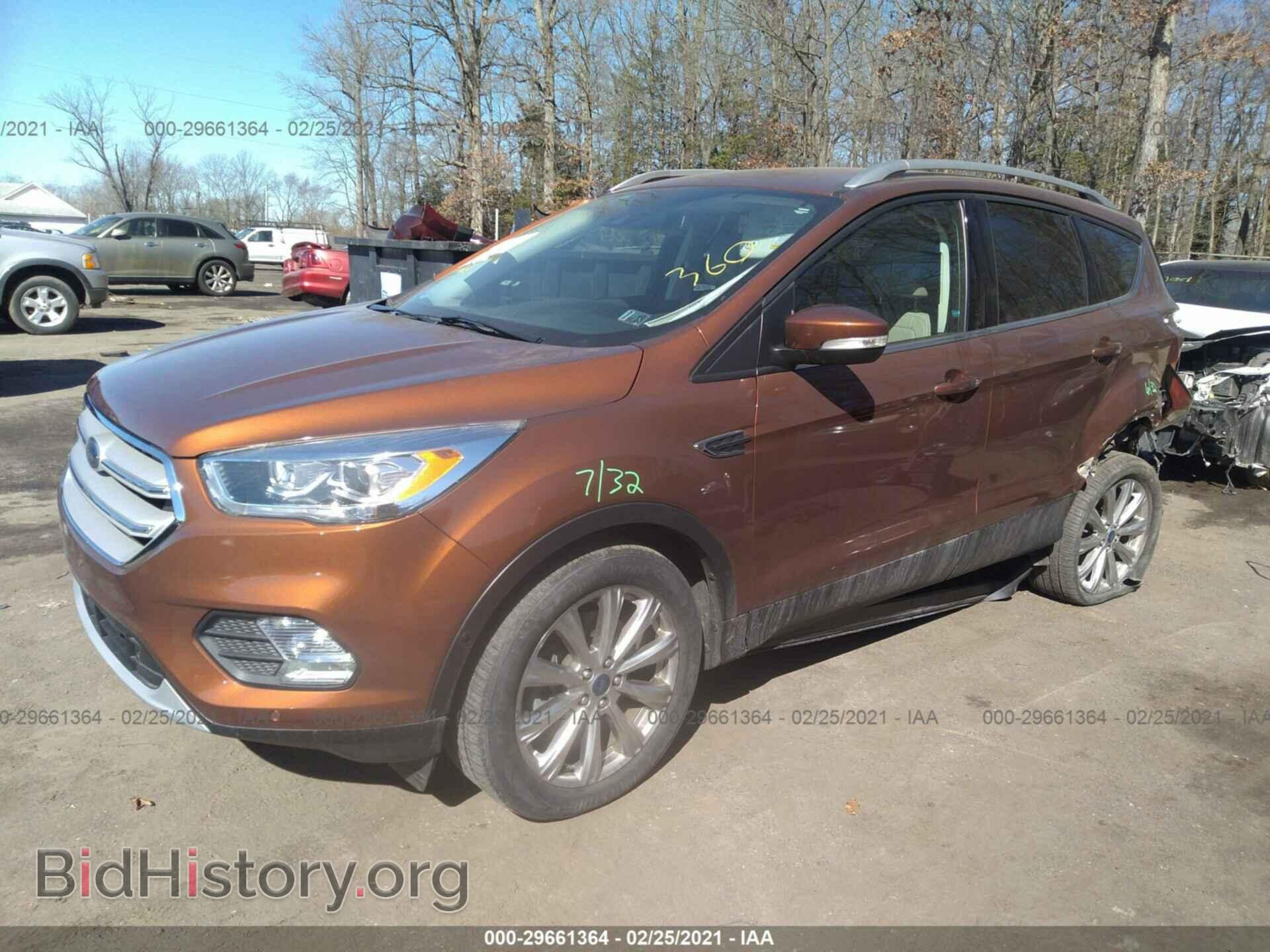 2017 FORD ESCAPE - VIN: 1FMCU9J95HUE14149 - Фото 2