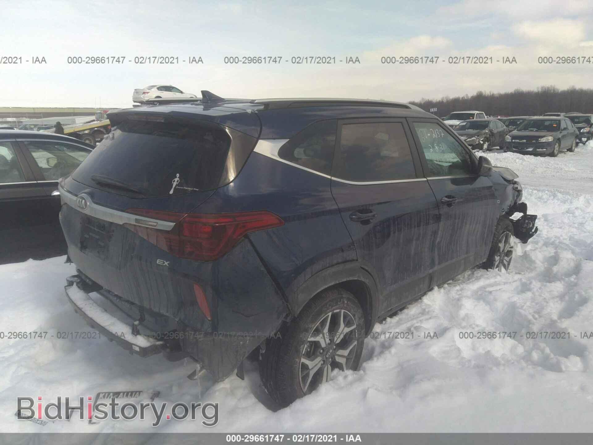 2021 KIA SELTOS - VIN: KNDERCAA7M7097666 - Фото 4