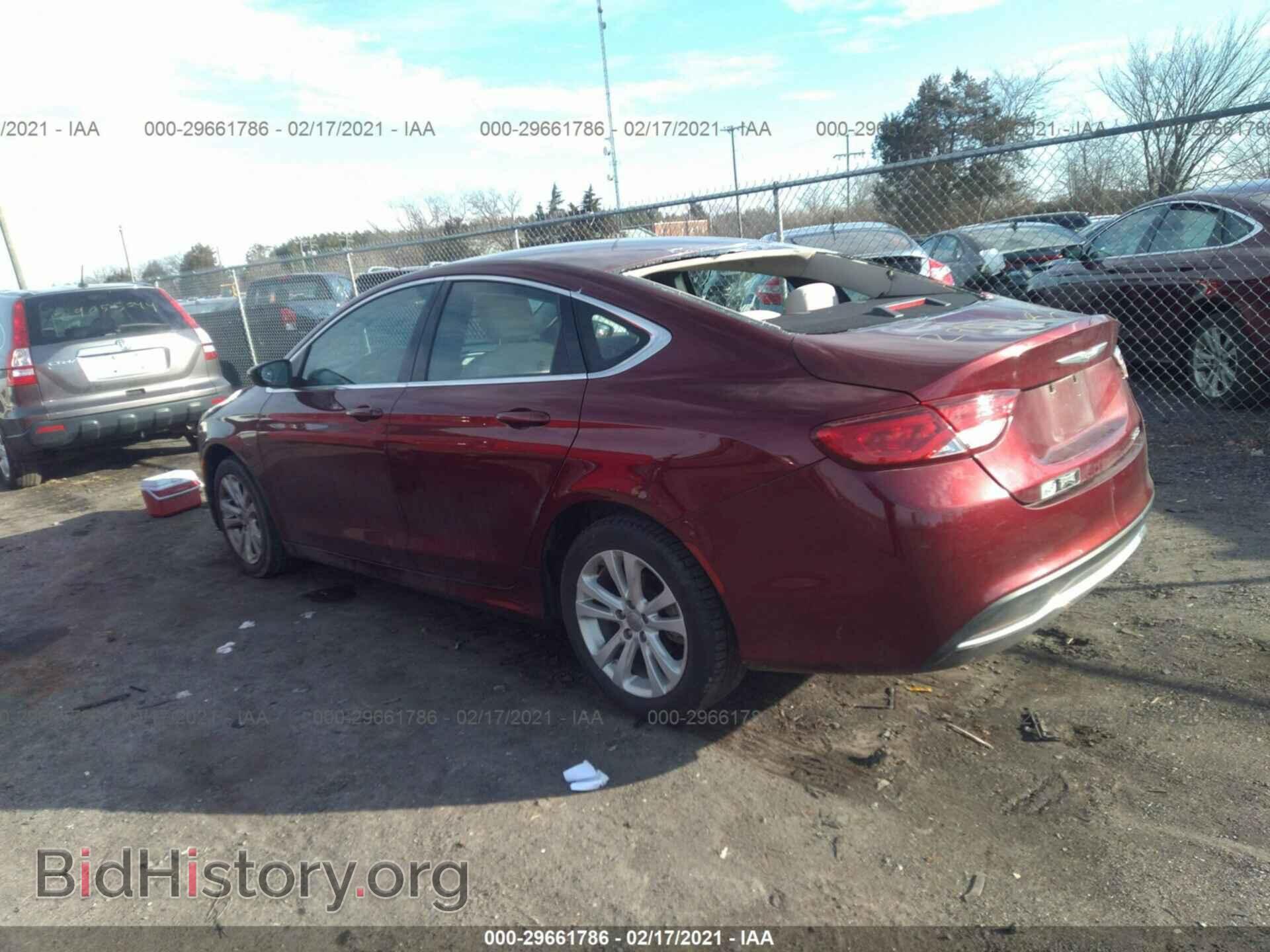 2015 CHRYSLER 200 - VIN: 1C3CCCAB0FN521046 - Фото 3