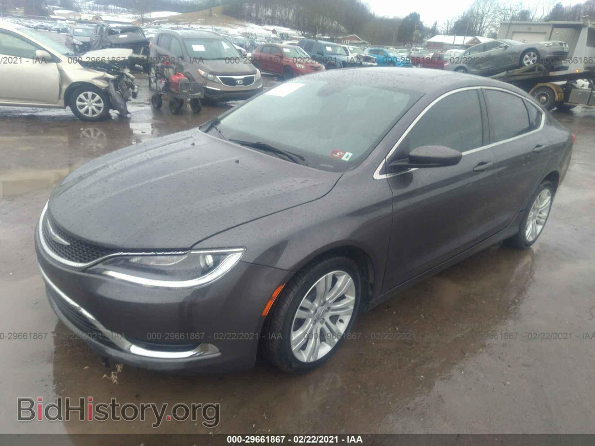 2016 CHRYSLER 200 - VIN: 1C3CCCAG0GN119511 - Фото 2