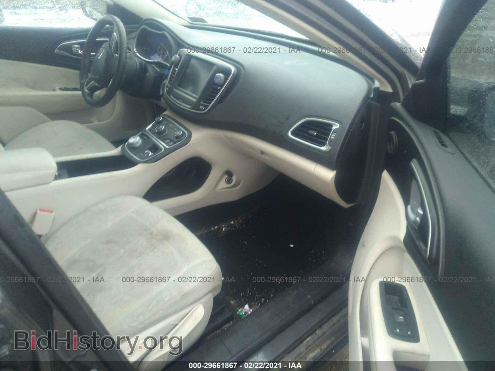 2016 CHRYSLER 200 - VIN: 1C3CCCAG0GN119511 - Фото 5