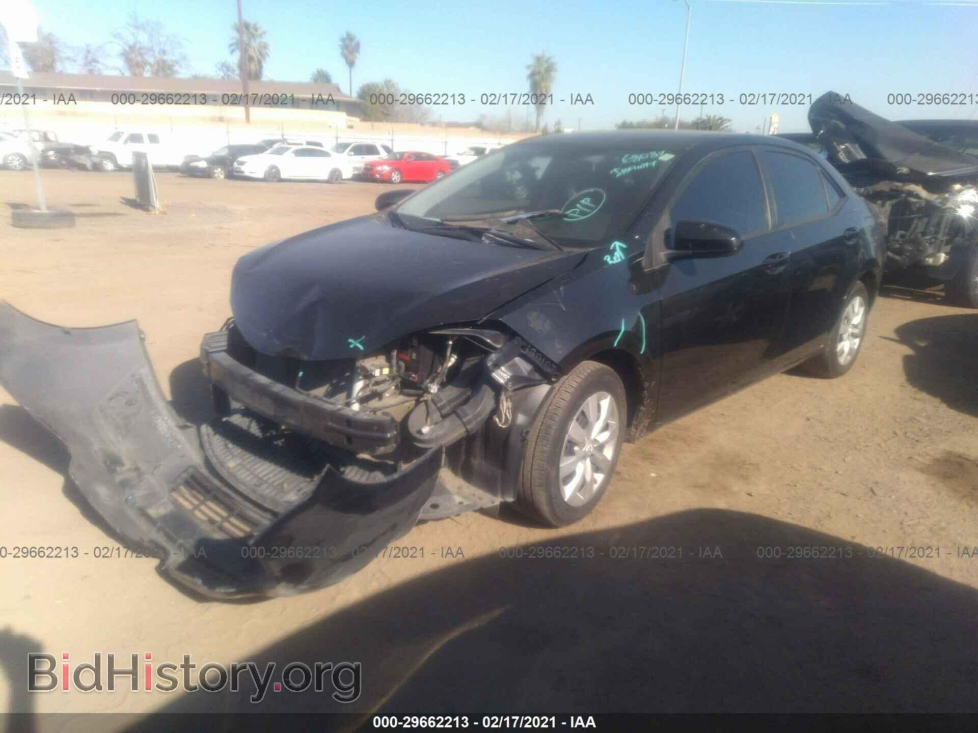 2014 TOYOTA COROLLA - VIN: 5YFBURHE4EP130880 - Фото 2