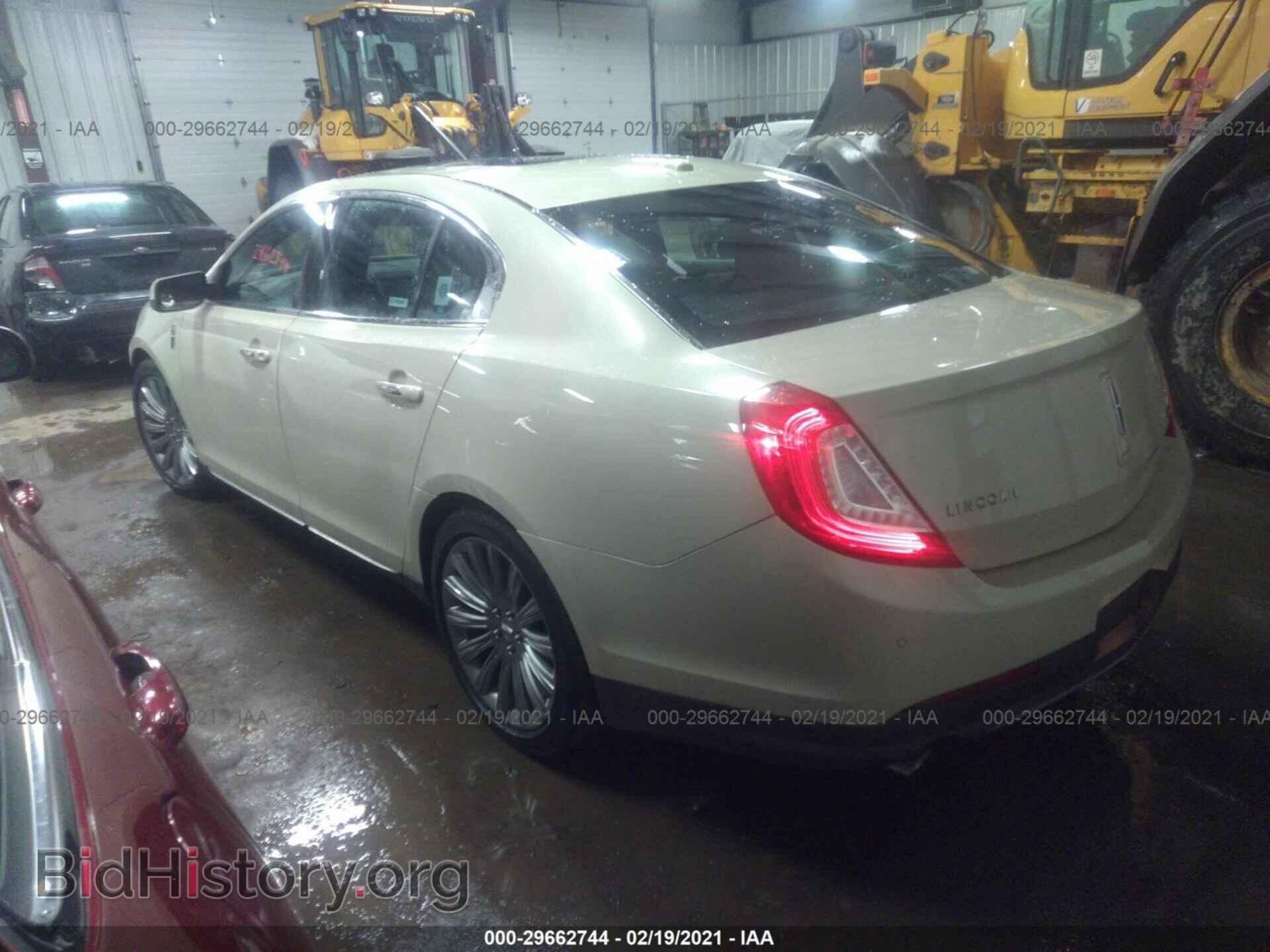 2014 LINCOLN MKS - VIN: 1LNHL9EK5EG610107 - Фото 3