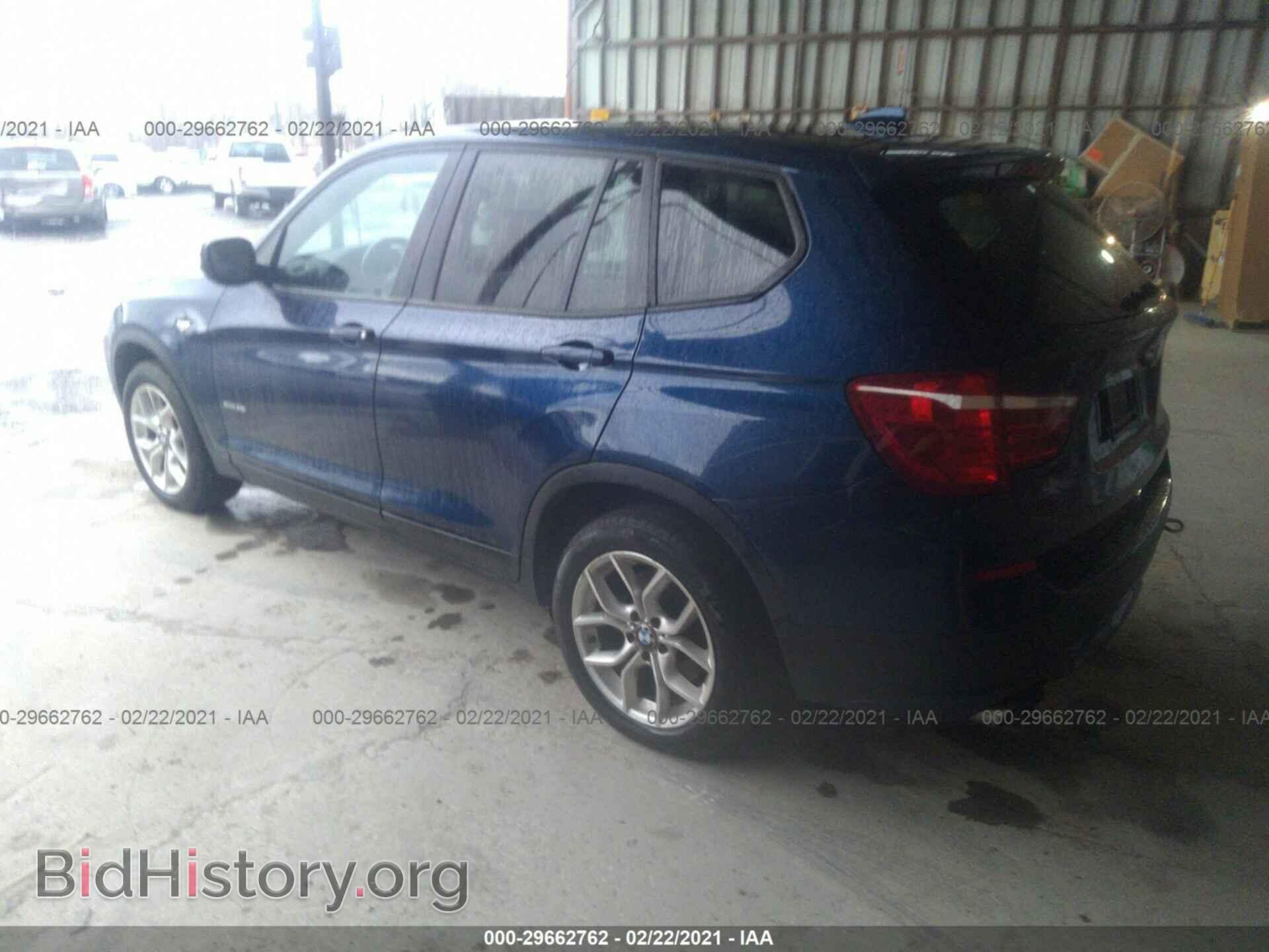 2012 BMW X3 - VIN: 5UXWX7C54CL889490 - Фото 3