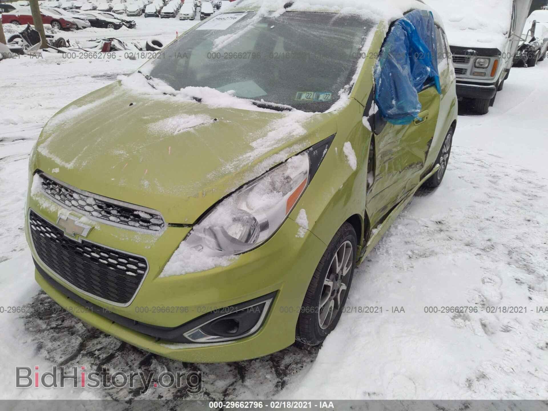 2013 CHEVROLET SPARK - VIN: KL8CF6S92DC511569 - Фото 2