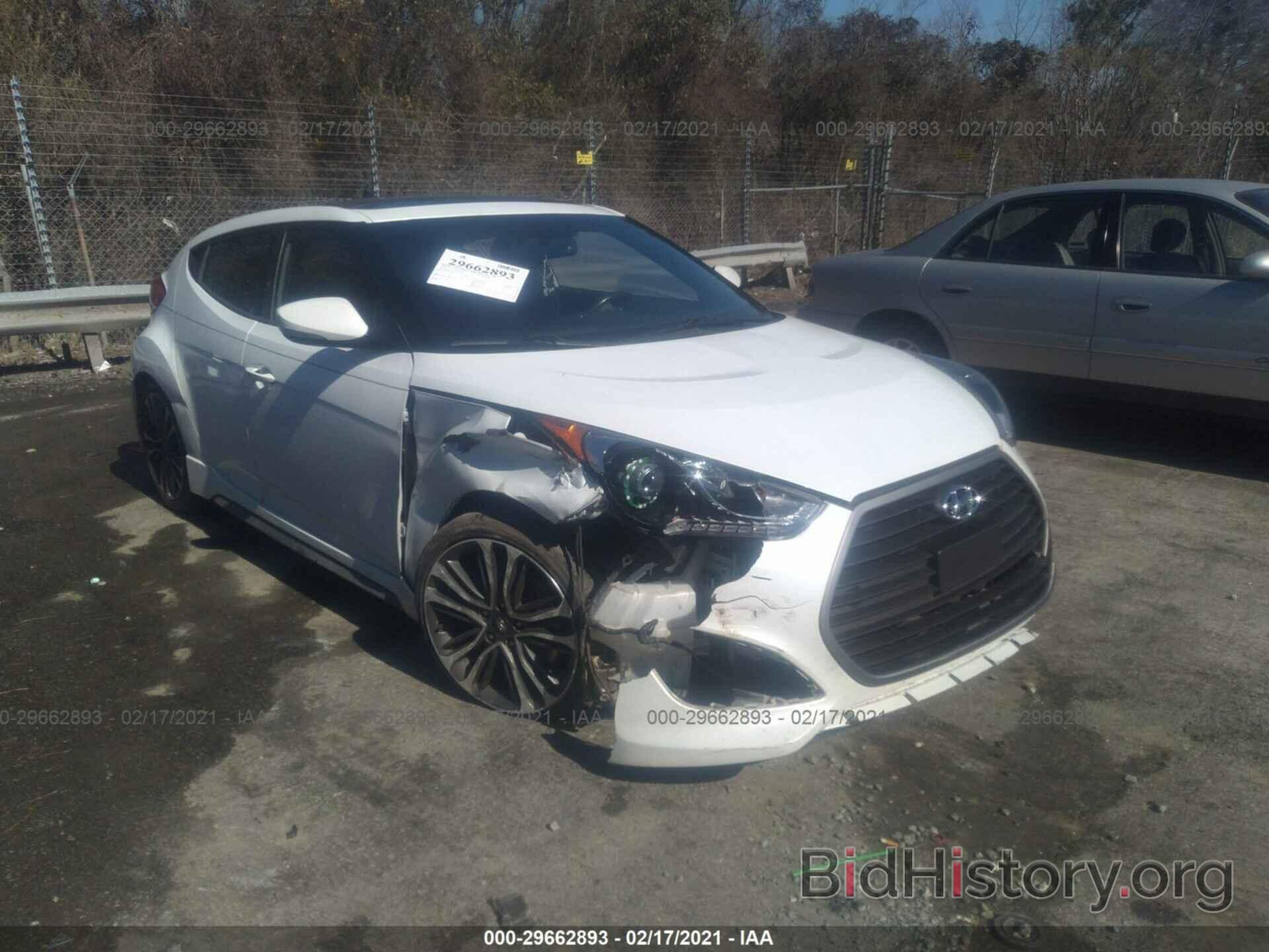 Photo KMHTC6AE3GU272641 - HYUNDAI VELOSTER 2016