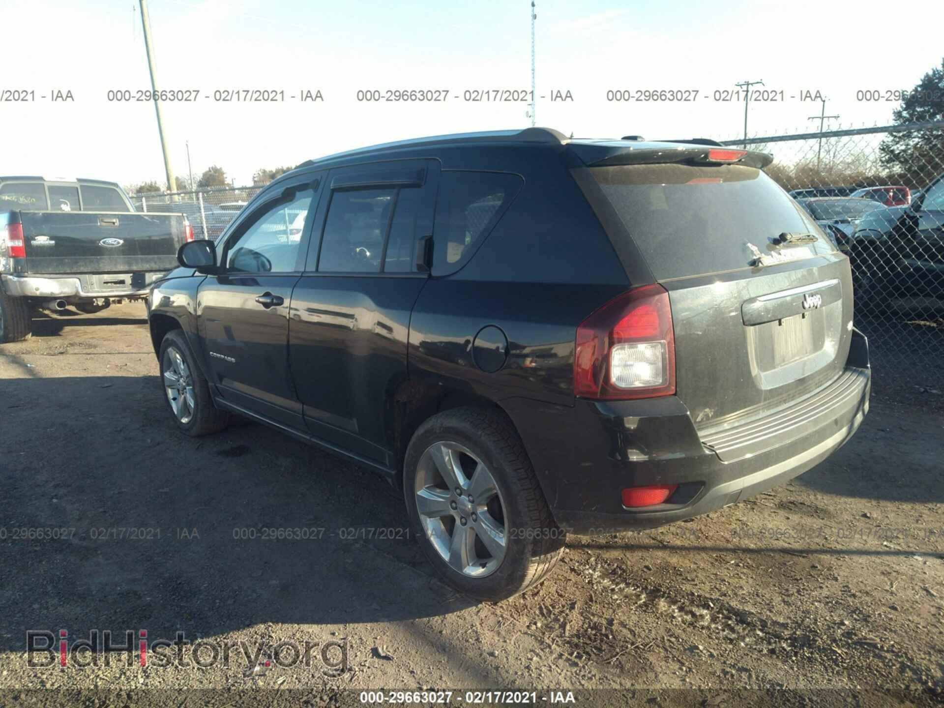 2014 JEEP COMPASS - VIN: 1C4NJCEBXED684778 - Фото 3