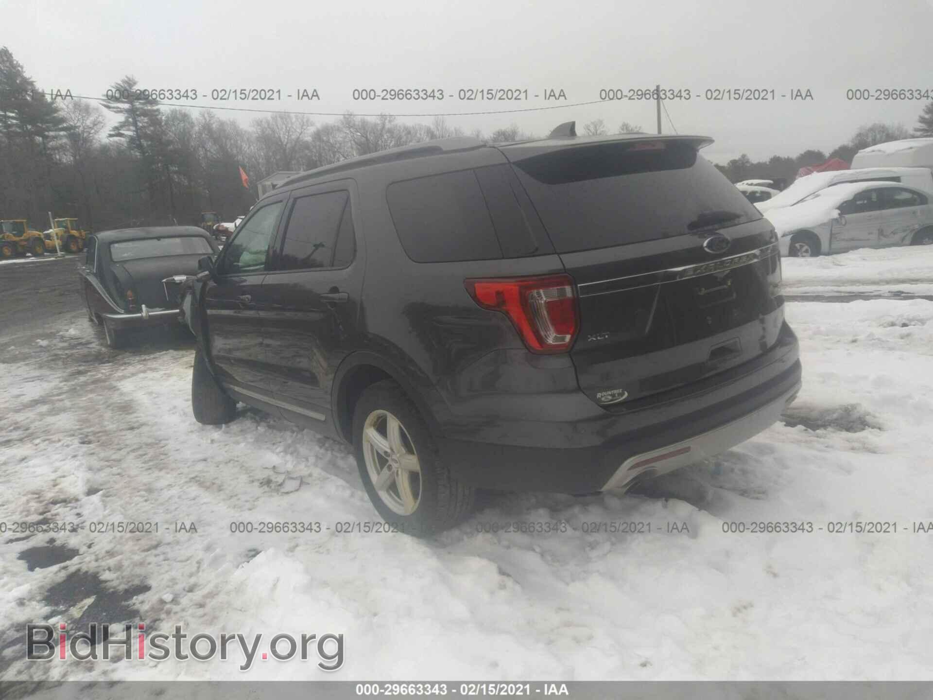 2017 FORD EXPLORER - VIN: 1FM5K8DH9HGA52286 - Фото 3