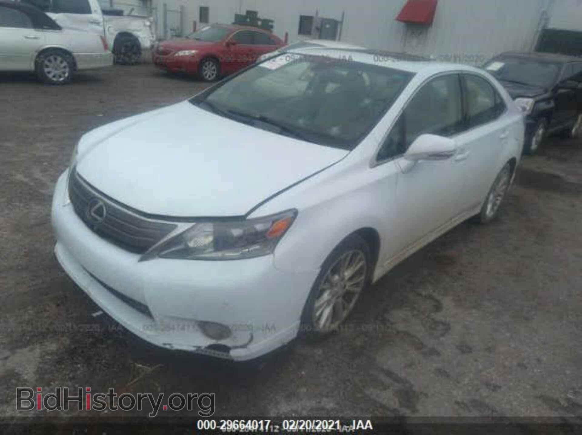 2010 LEXUS HS 250H - VIN: JTHBB1BA2A2009768 - Фото 2