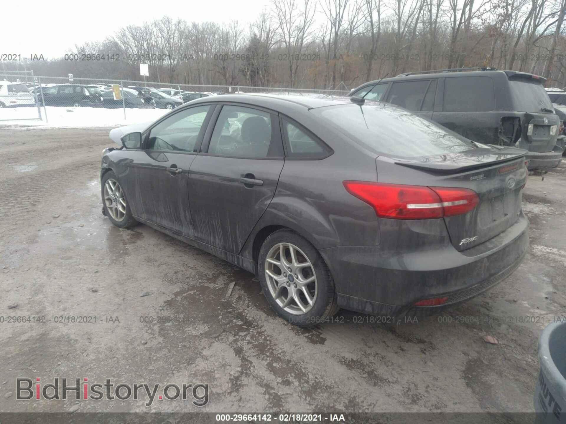 2015 FORD FOCUS - VIN: 1FADP3F2XFL226695 - Фото 3