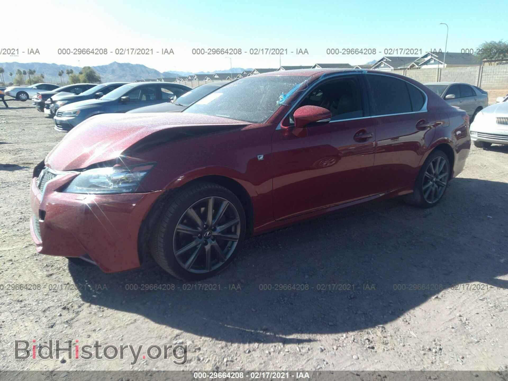 2015 LEXUS GS 350 - VIN: JTHCE1BL7FA000784 - Фото 2