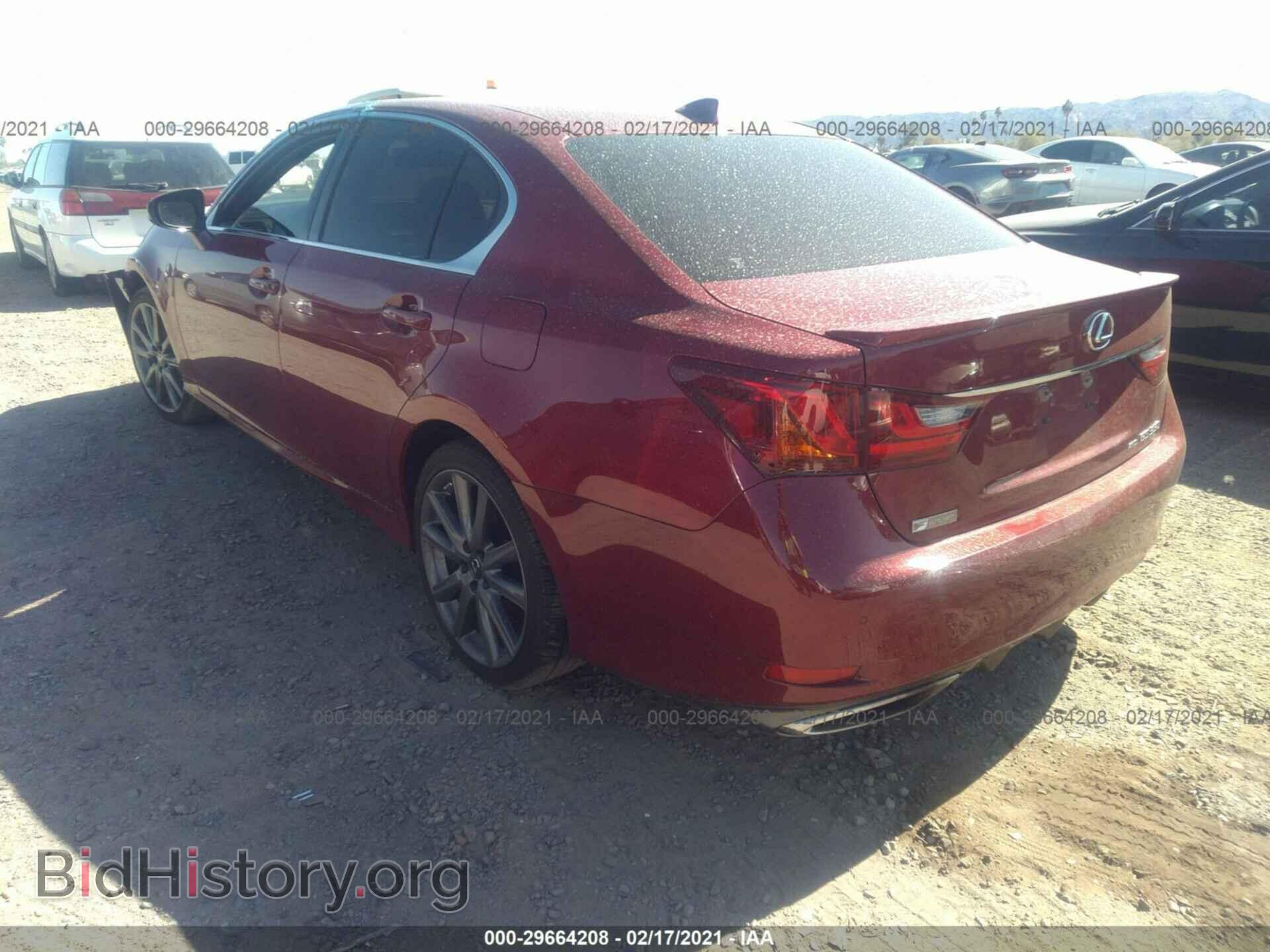 2015 LEXUS GS 350 - VIN: JTHCE1BL7FA000784 - Фото 3