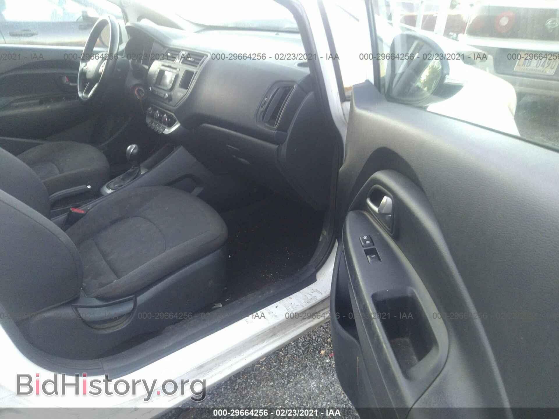 2014 KIA RIO - VIN: KNADN5A30E6386140 - Фото 5