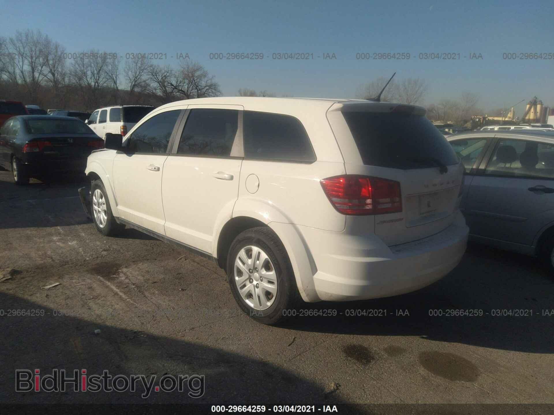 2014 DODGE JOURNEY - VIN: 3C4PDCAB2ET161674 - Фото 3