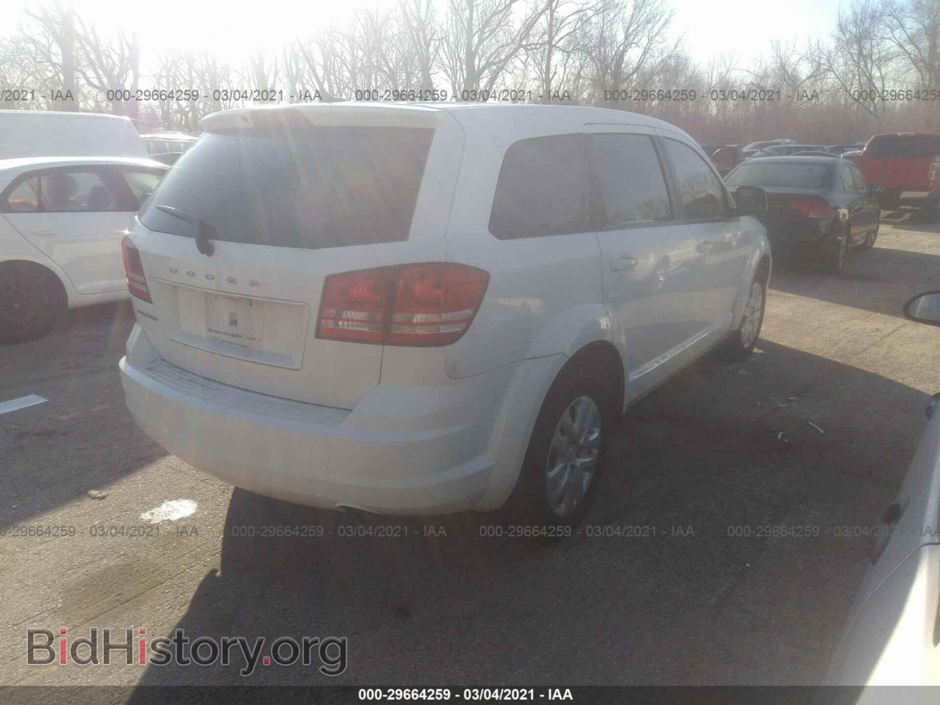 2014 DODGE JOURNEY - VIN: 3C4PDCAB2ET161674 - Фото 4