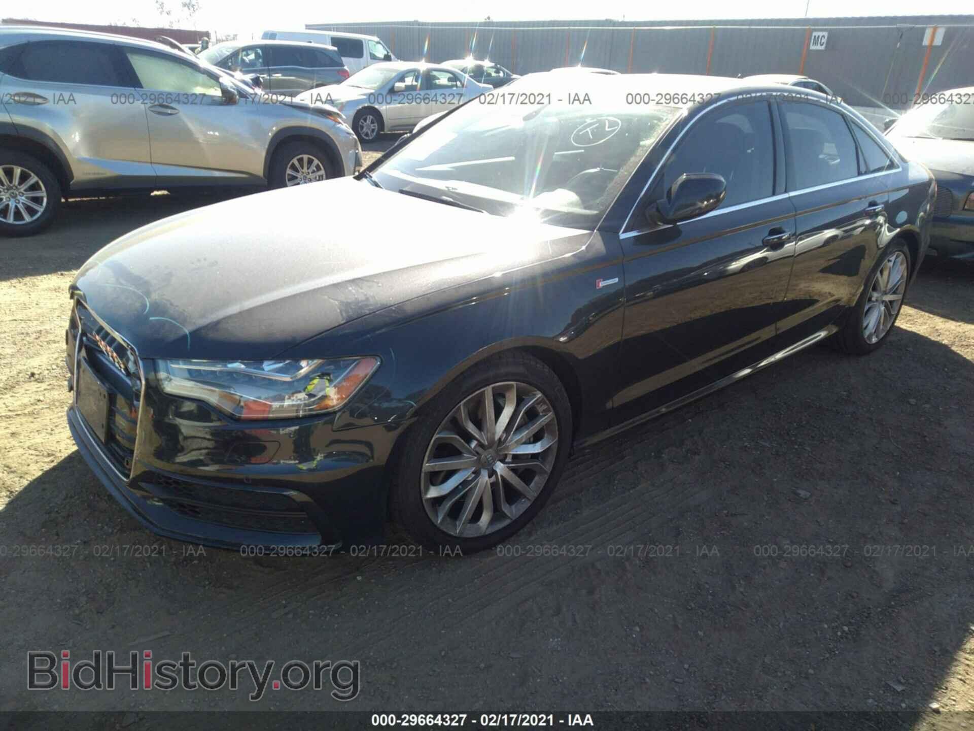 2012 AUDI A6 - VIN: WAUHGAFC7CN099460 - Фото 2