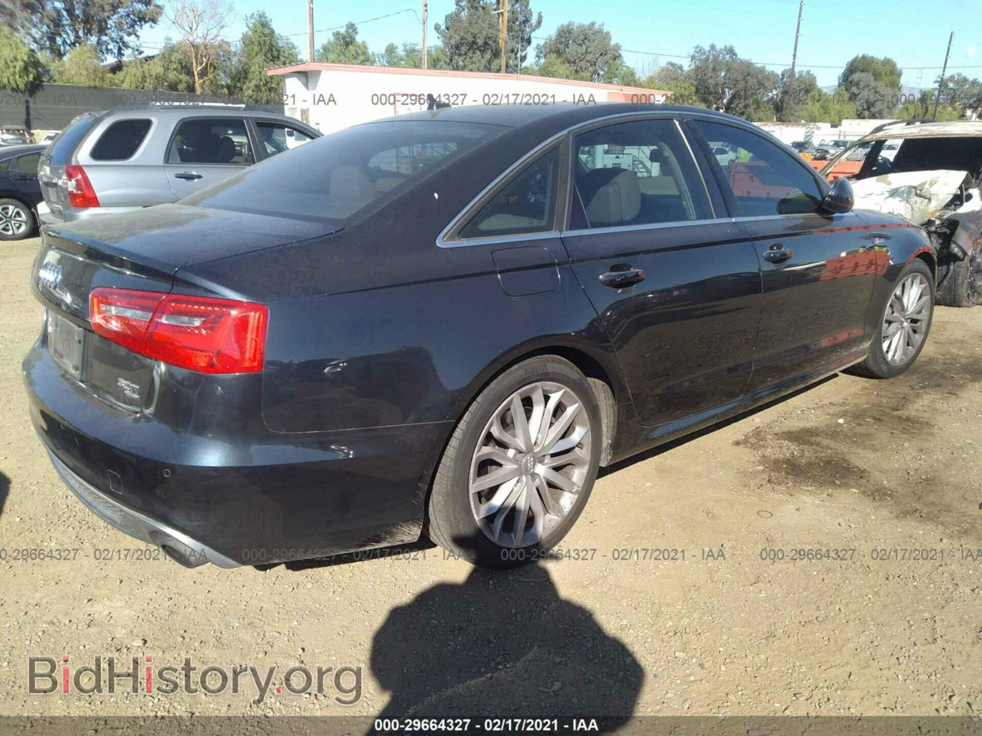 2012 AUDI A6 - VIN: WAUHGAFC7CN099460 - Фото 4