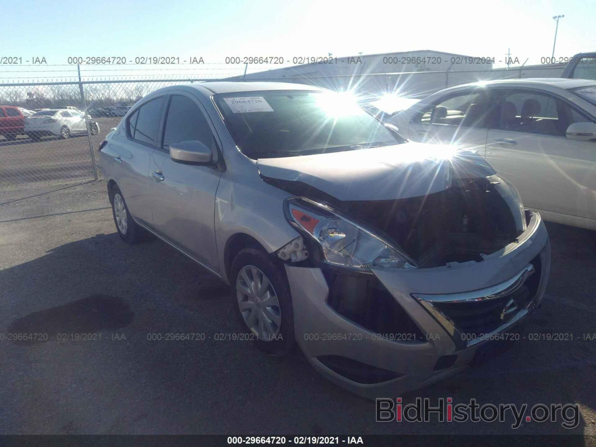 Фотография 3N1CN7AP0HL814637 - NISSAN VERSA SEDAN 2017