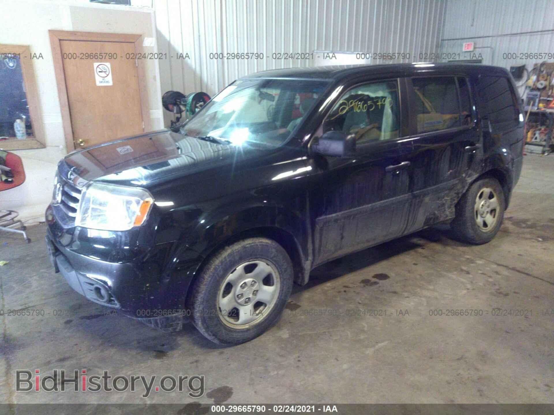 2013 HONDA PILOT - VIN: 5FNYF4H24DB064340 - Photo 2