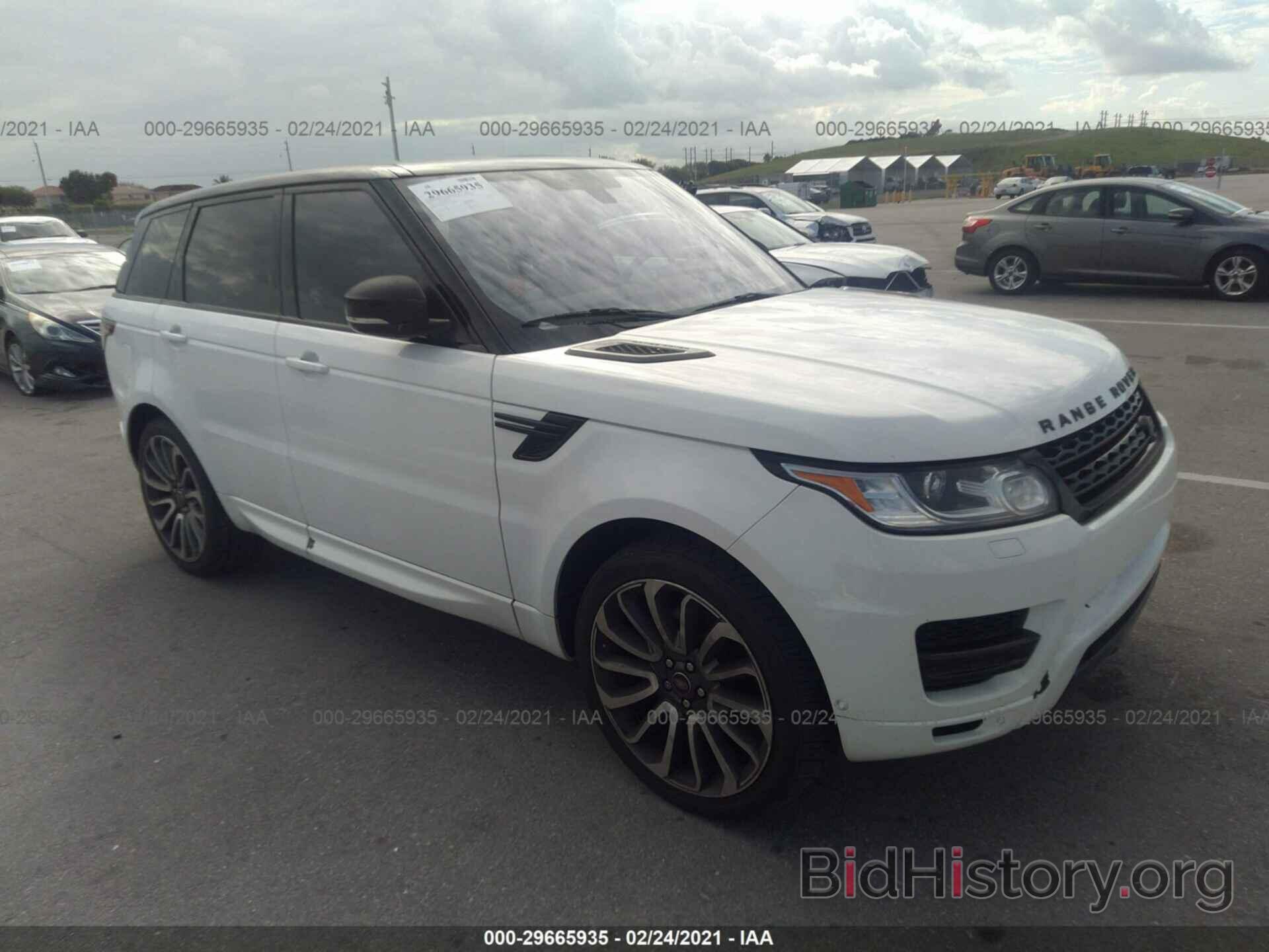 Фотография SALWG2VF7GA580455 - LAND ROVER RANGE ROVER SPORT 2016