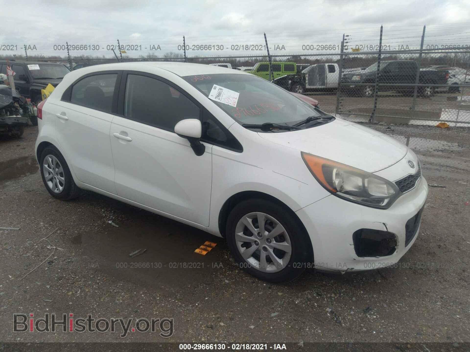 Фотография KNADN5A33C6012456 - KIA RIO 2012