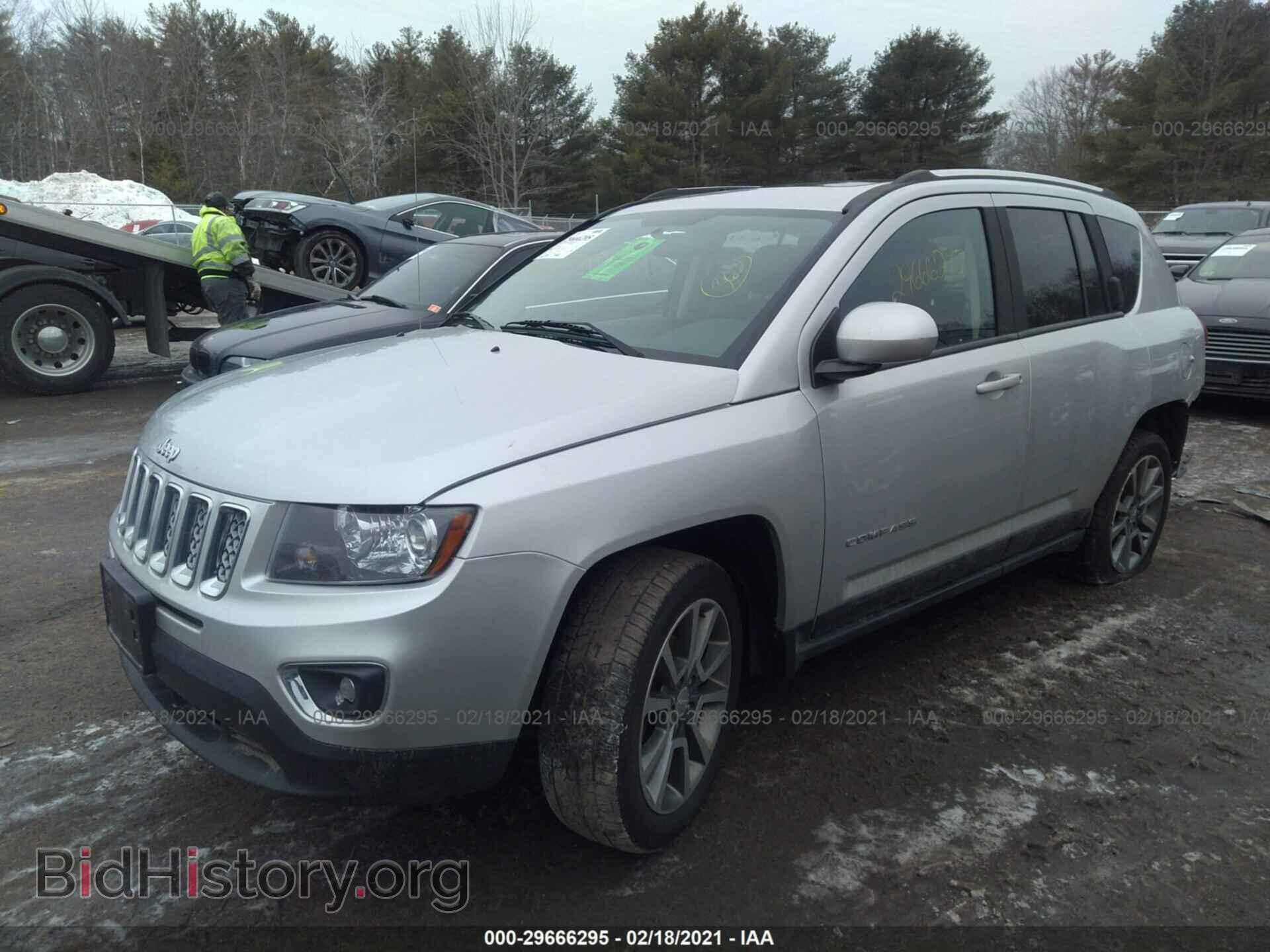 2014 JEEP COMPASS - VIN: 1C4NJDCB3ED528834 - Фото 2