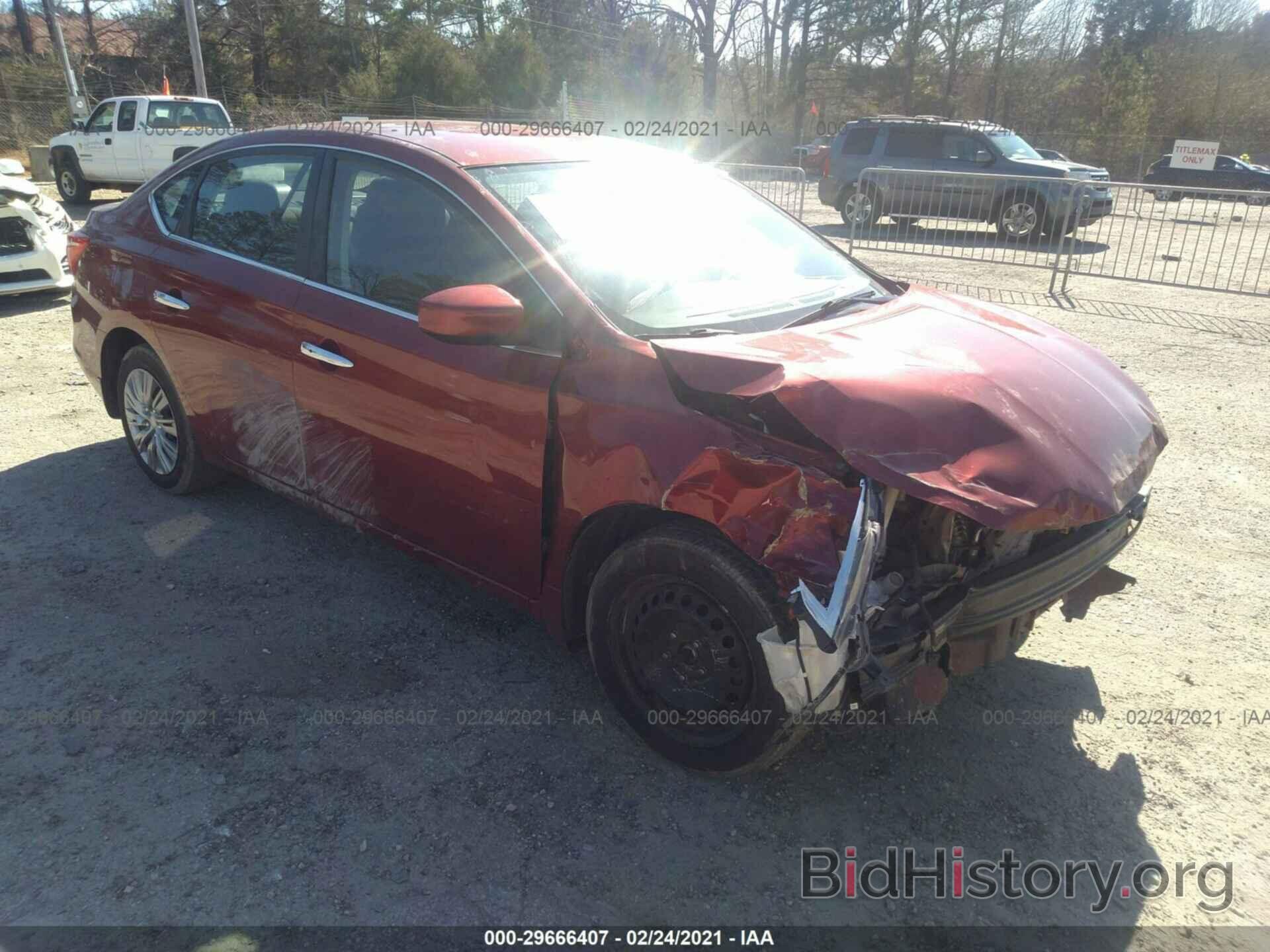 Photo 3N1AB7AP8GY323010 - NISSAN SENTRA 2016