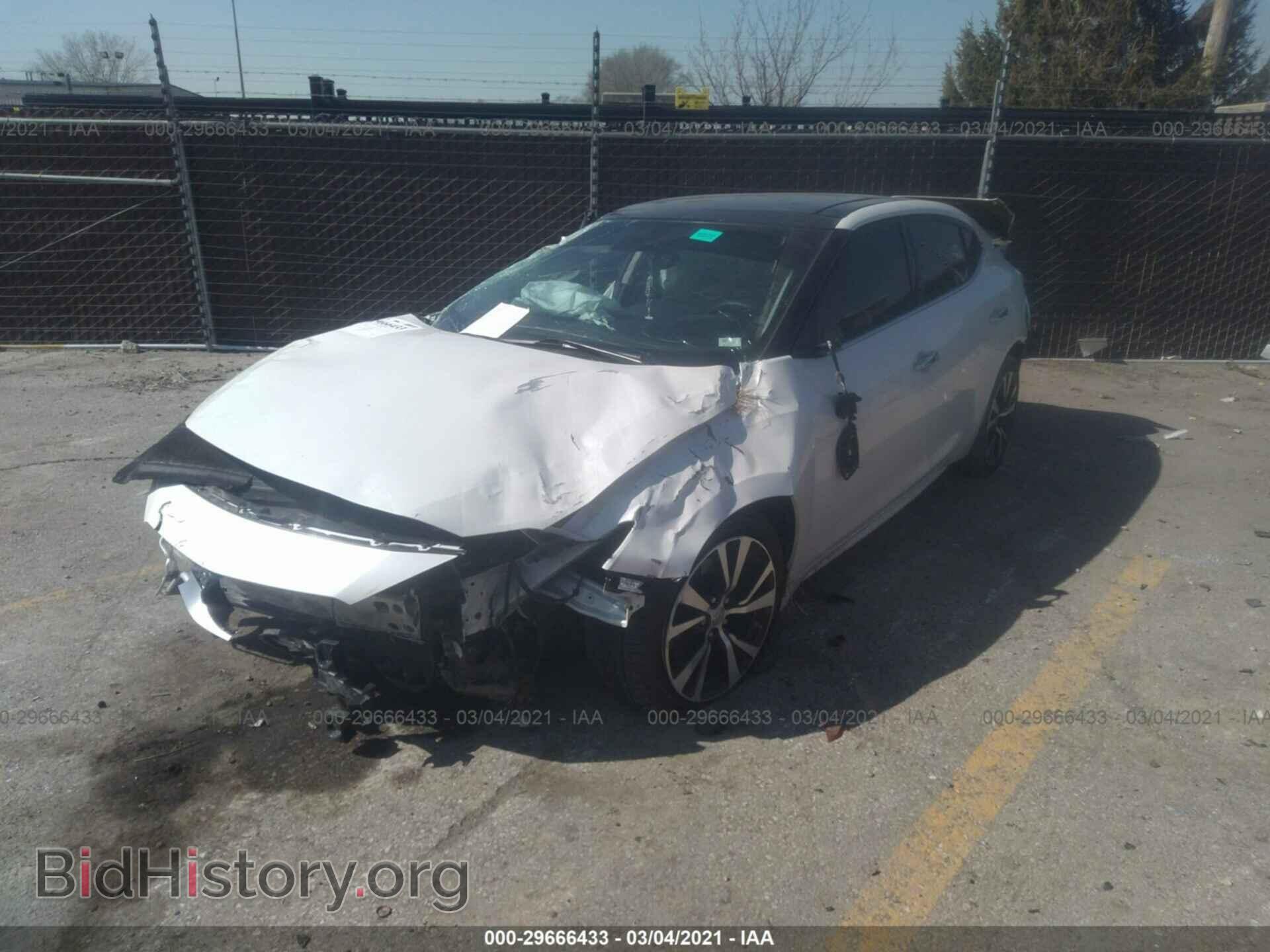 2016 NISSAN MAXIMA - VIN: 1N4AA6AP1GC380965 - Фото 2