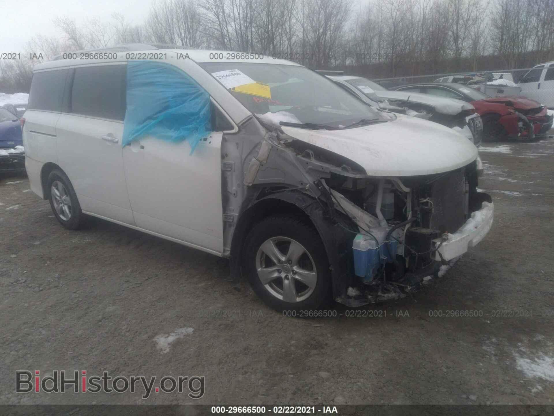 Фотография JN8AE2KP8C9031397 - NISSAN QUEST 2012