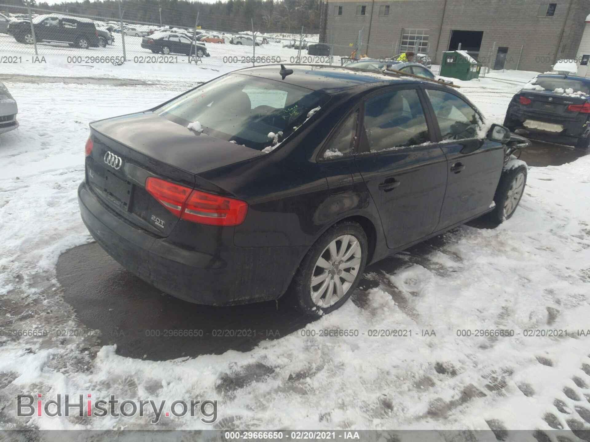 2013 AUDI A4 - VIN: WAUBFAFL9DN042560 - Photo 4