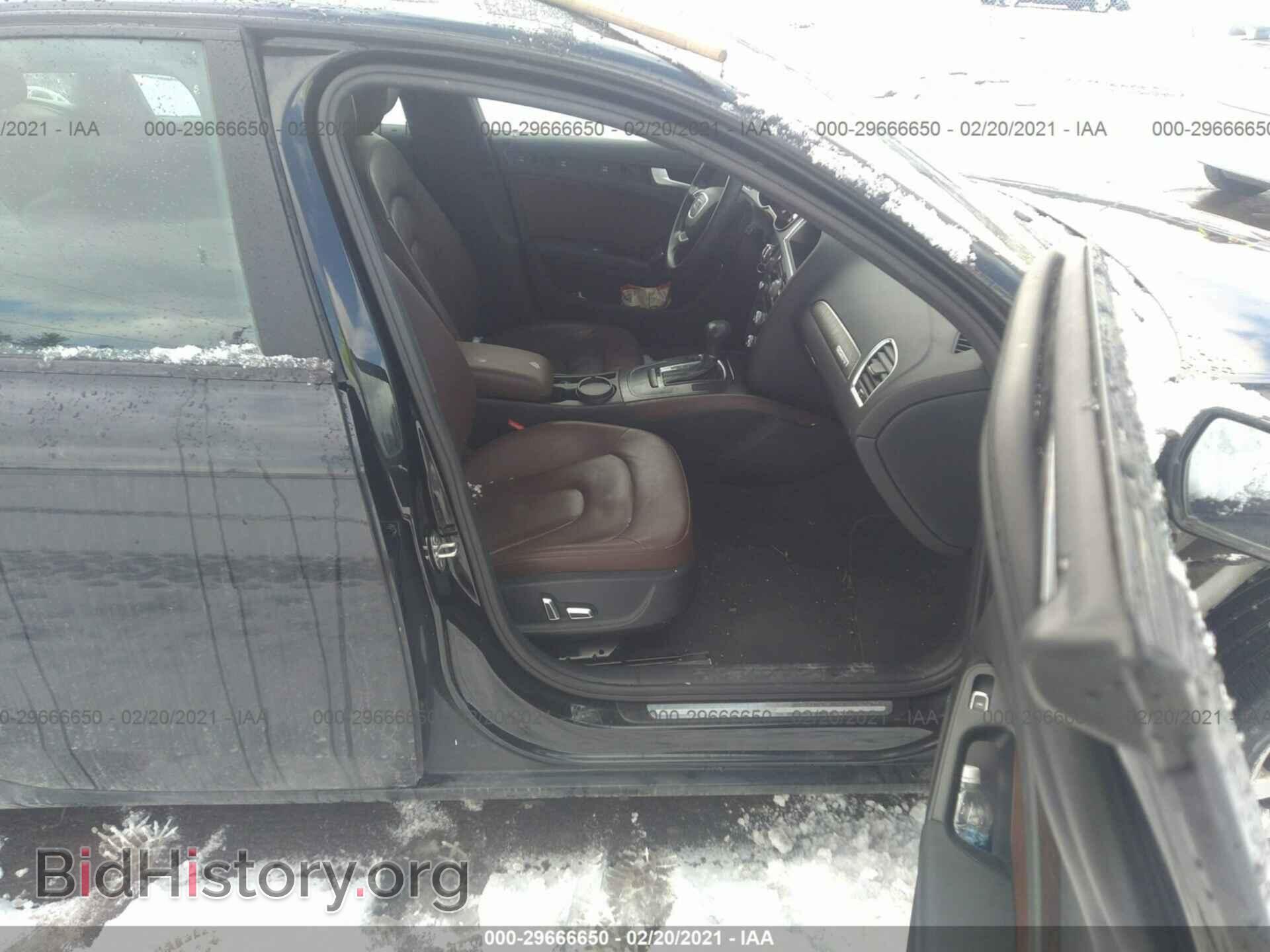 2013 AUDI A4 - VIN: WAUBFAFL9DN042560 - Photo 5