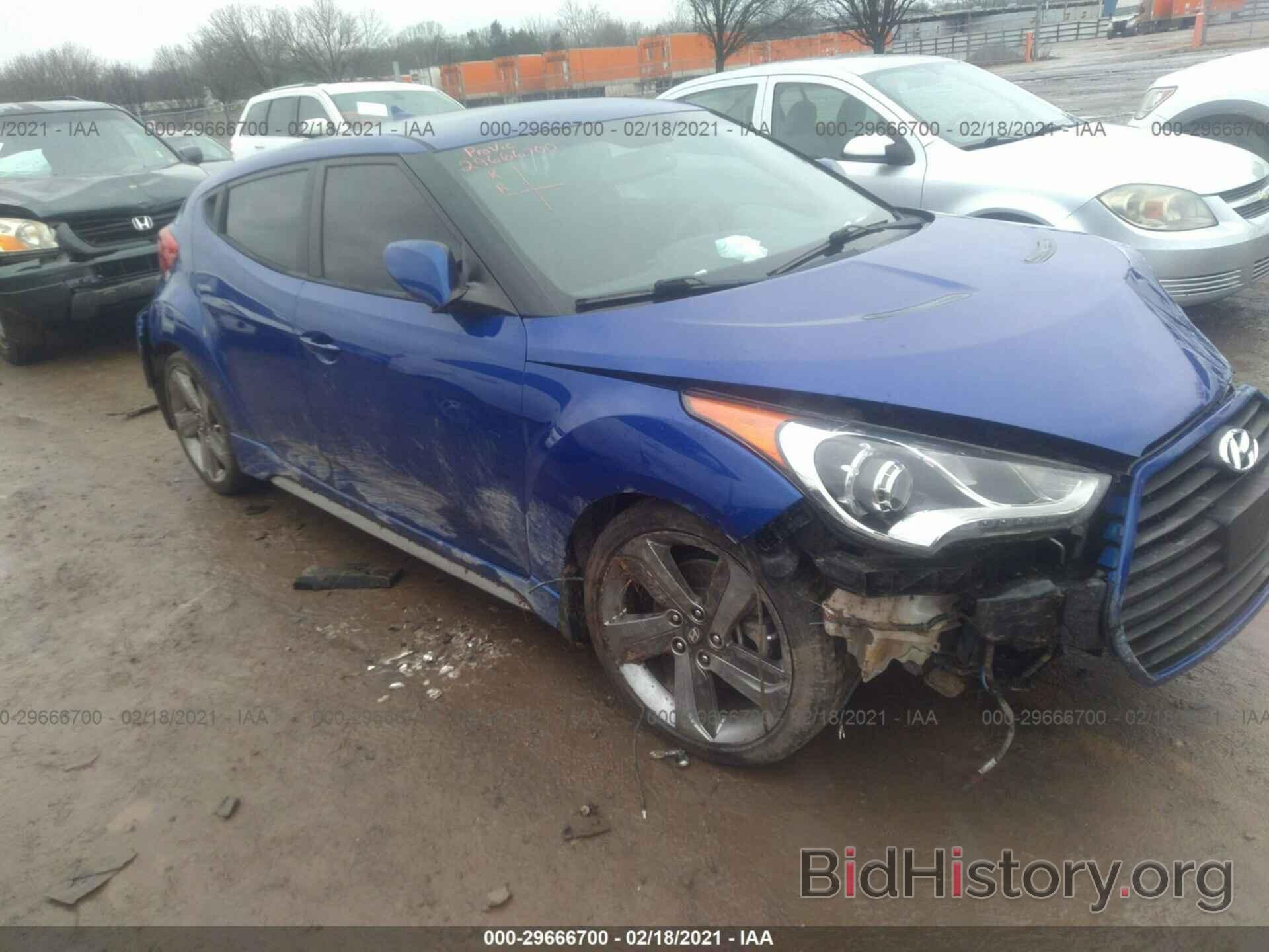 Photo KMHTC6AE3EU207432 - HYUNDAI VELOSTER 2014