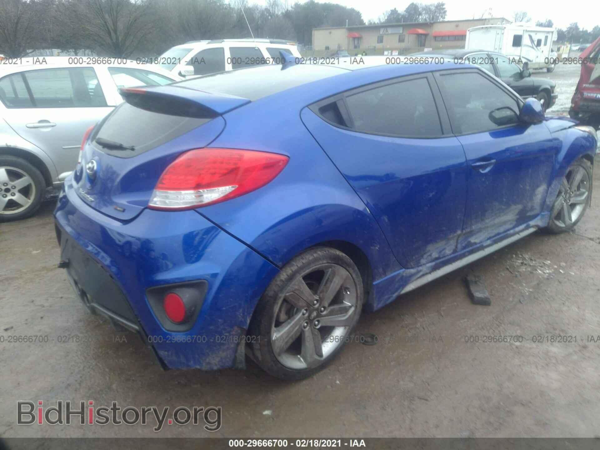 2014 HYUNDAI VELOSTER - VIN: KMHTC6AE3EU207432 - Фото 4
