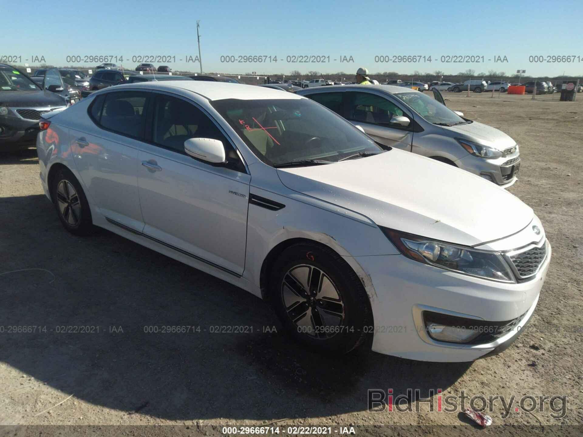 Photo KNAGM4ADXD5043083 - KIA OPTIMA HYBRID 2013