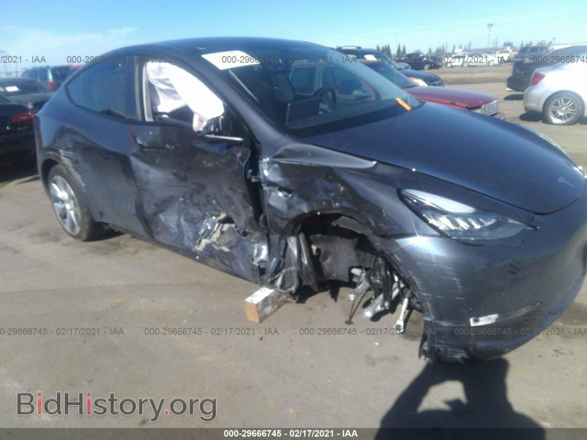 Photo 5YJYGDEE7LF055075 - TESLA MODEL Y 2020