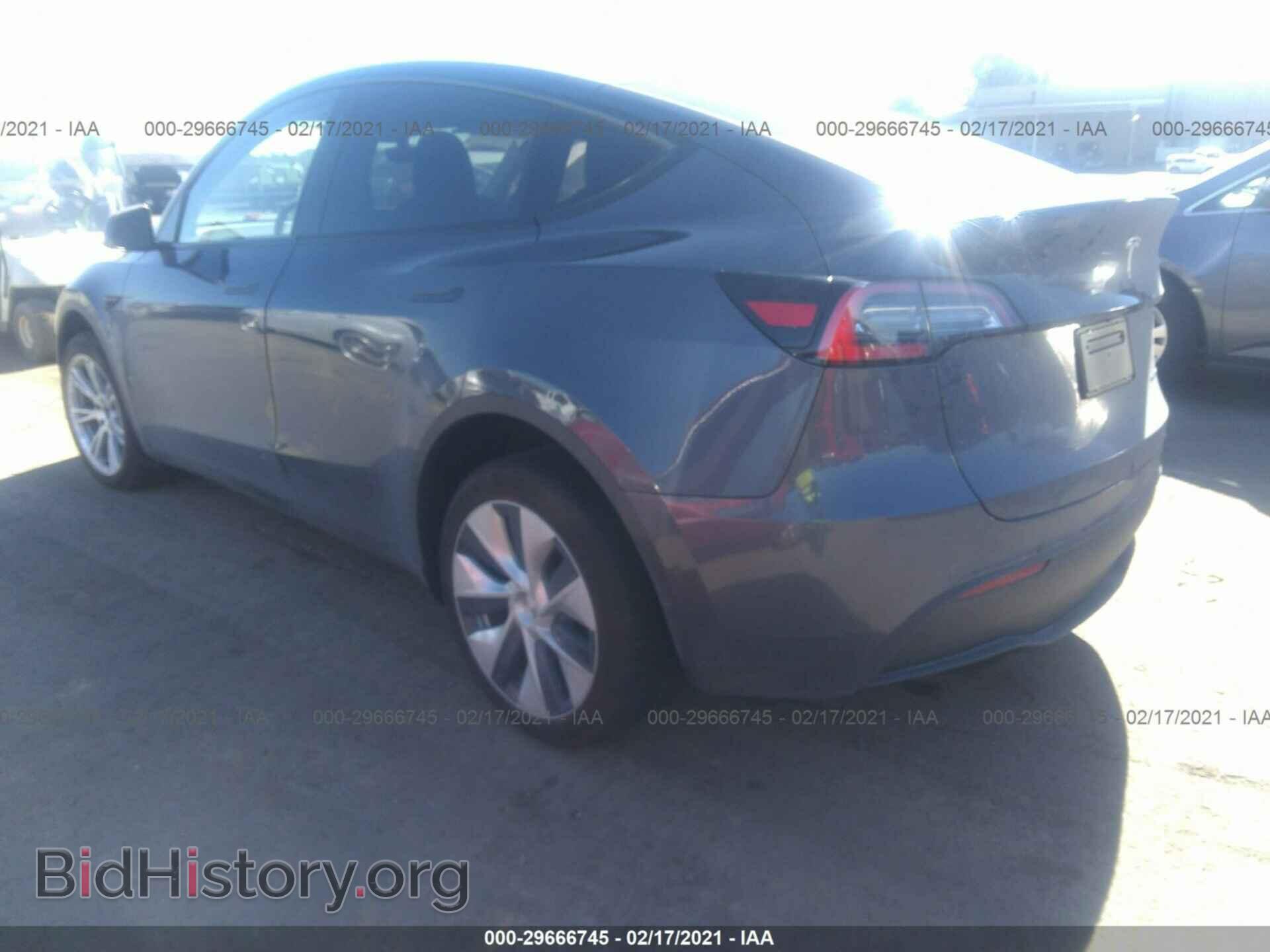 2020 TESLA MODEL Y - VIN: 5YJYGDEE7LF055075 - Photo 3
