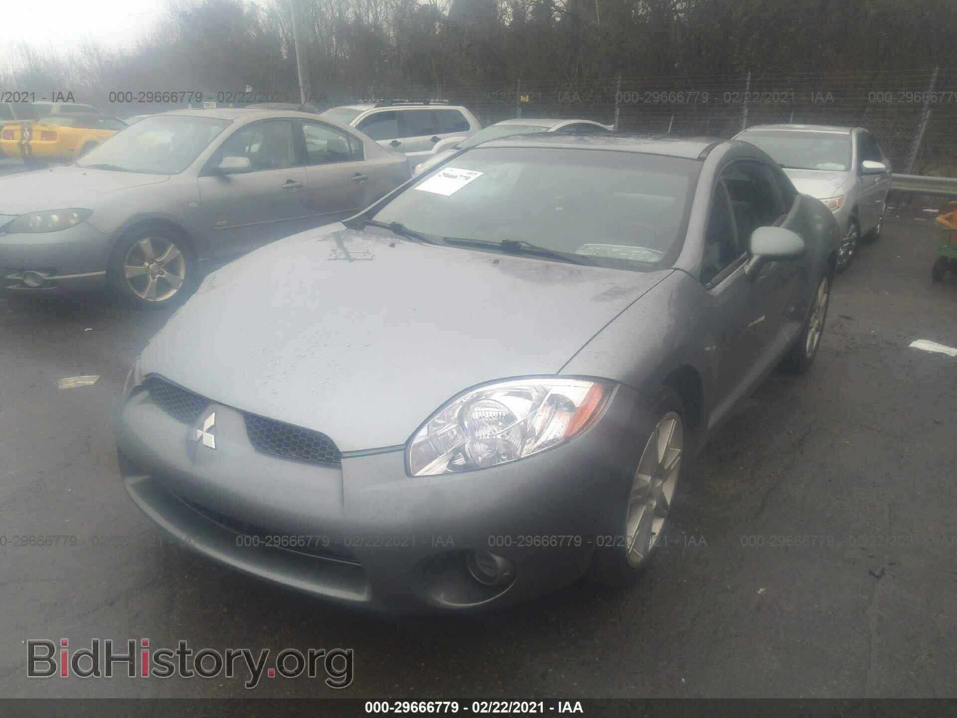 2007 MITSUBISHI ECLIPSE - VIN: 4A3AK64FX7E067201 - Фото 2