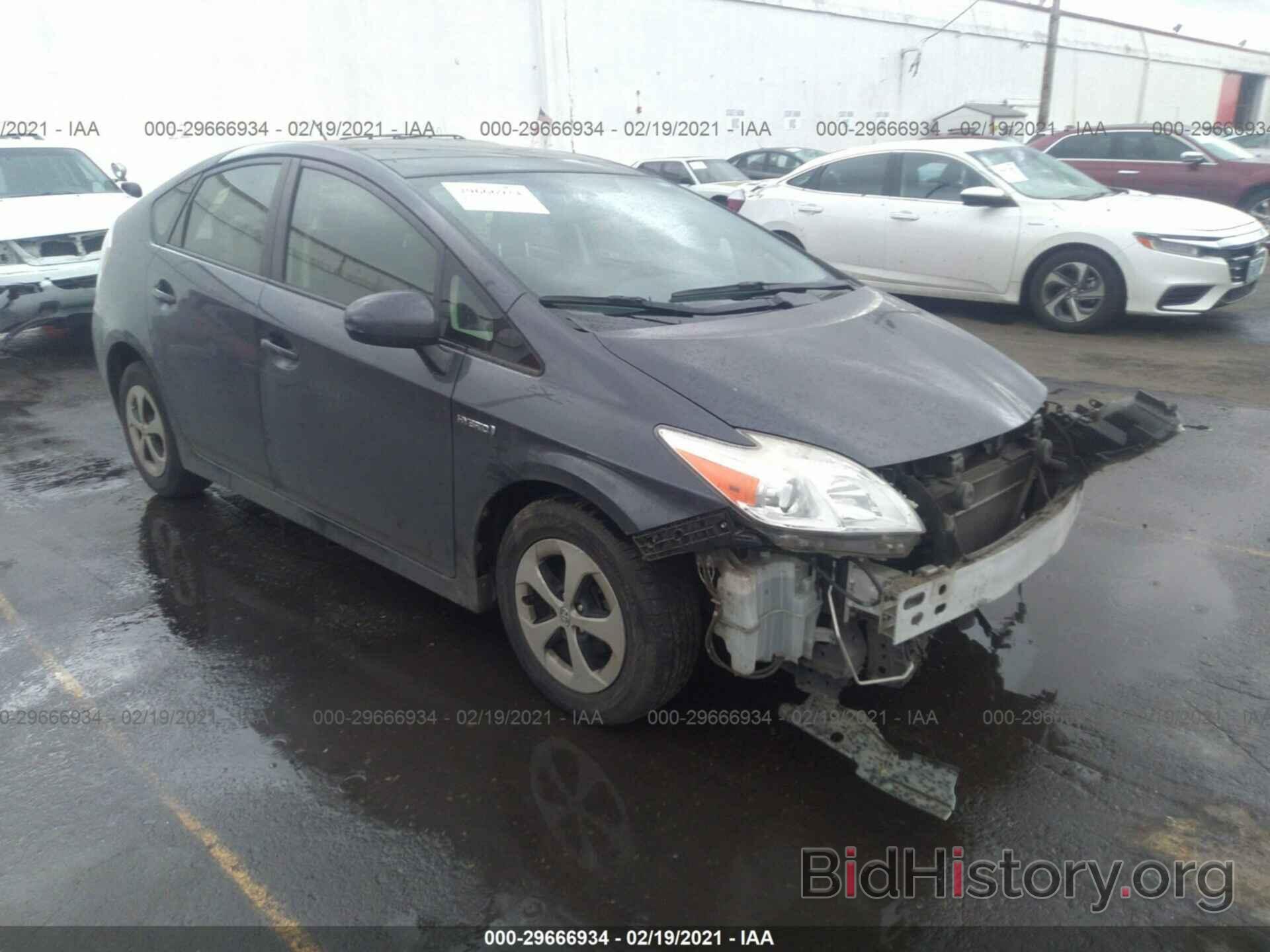 Photo JTDKN3DU4D1642536 - TOYOTA PRIUS 2013