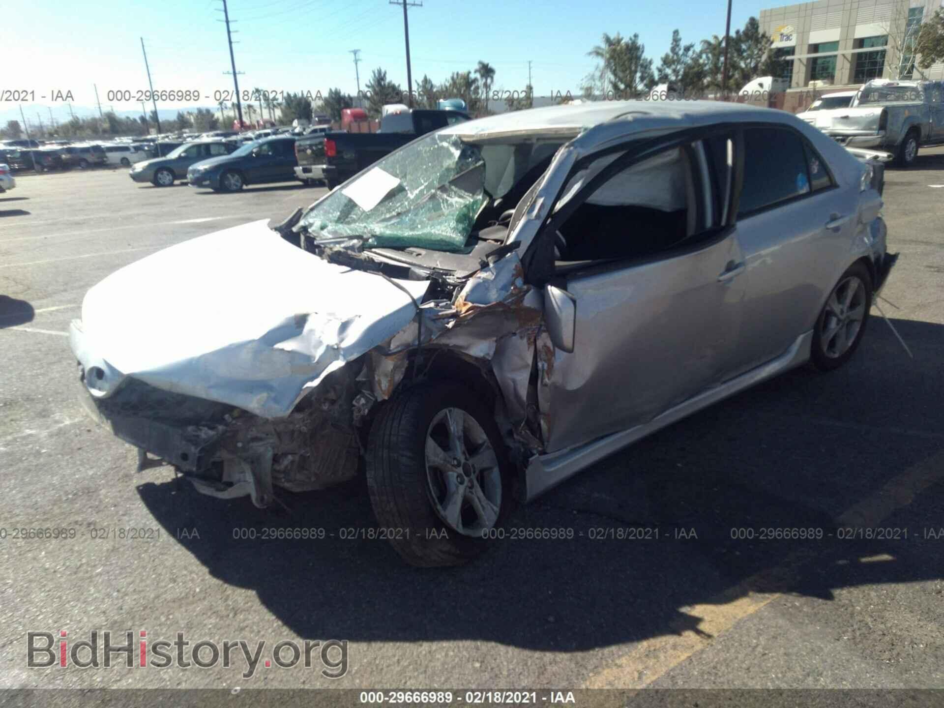 2012 TOYOTA COROLLA - VIN: 2T1BU4EE2CC784510 - Фото 2
