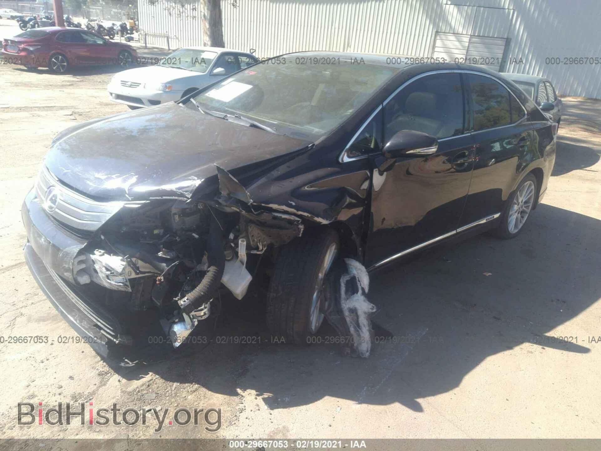 2010 LEXUS HS 250H - VIN: JTHBB1BA7A2015100 - Фото 2